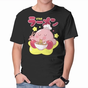 Kirby Star Ramen WrinkleFreeFabric Comfy Movement