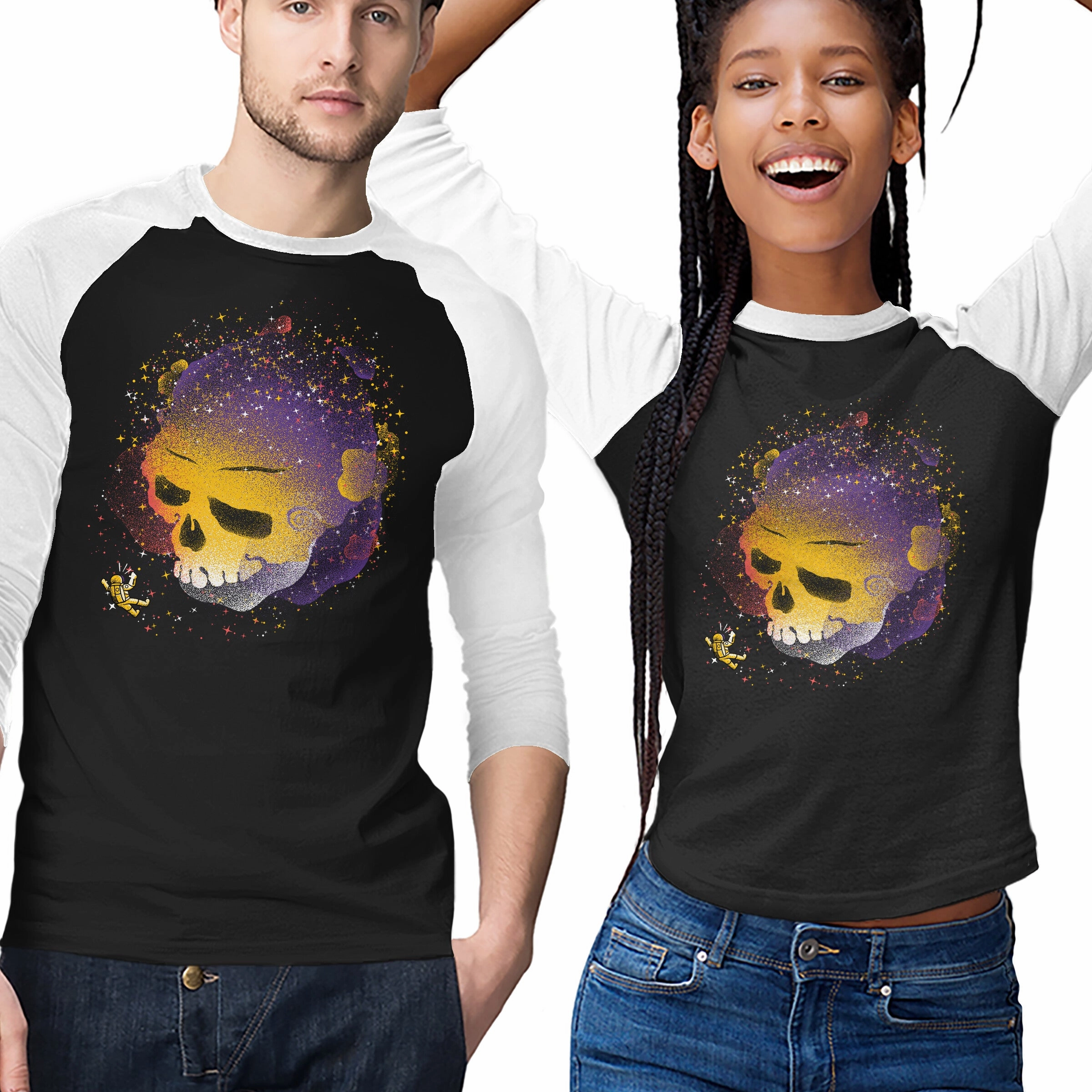 Skull Galaxy Durable Knit Structure futuristic