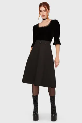 Overlock Edging ReinforcedHems Voodoo Honey Skirt