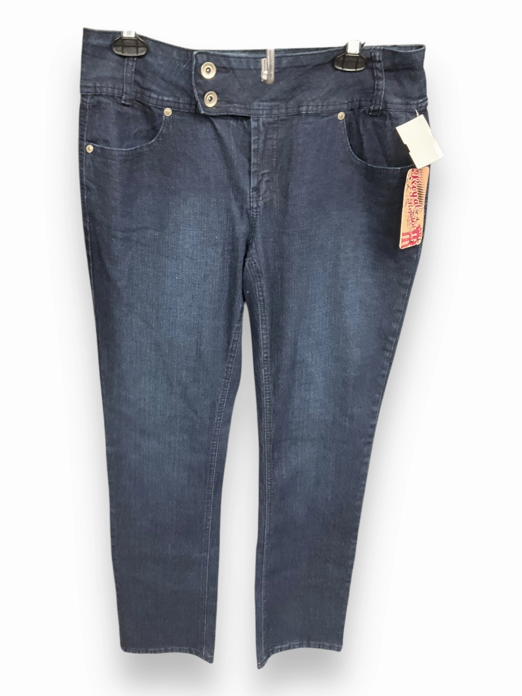 Conscious Core british retro Jeans Boot Cut By Clothes Mentor In Blue Denim, Size: 18