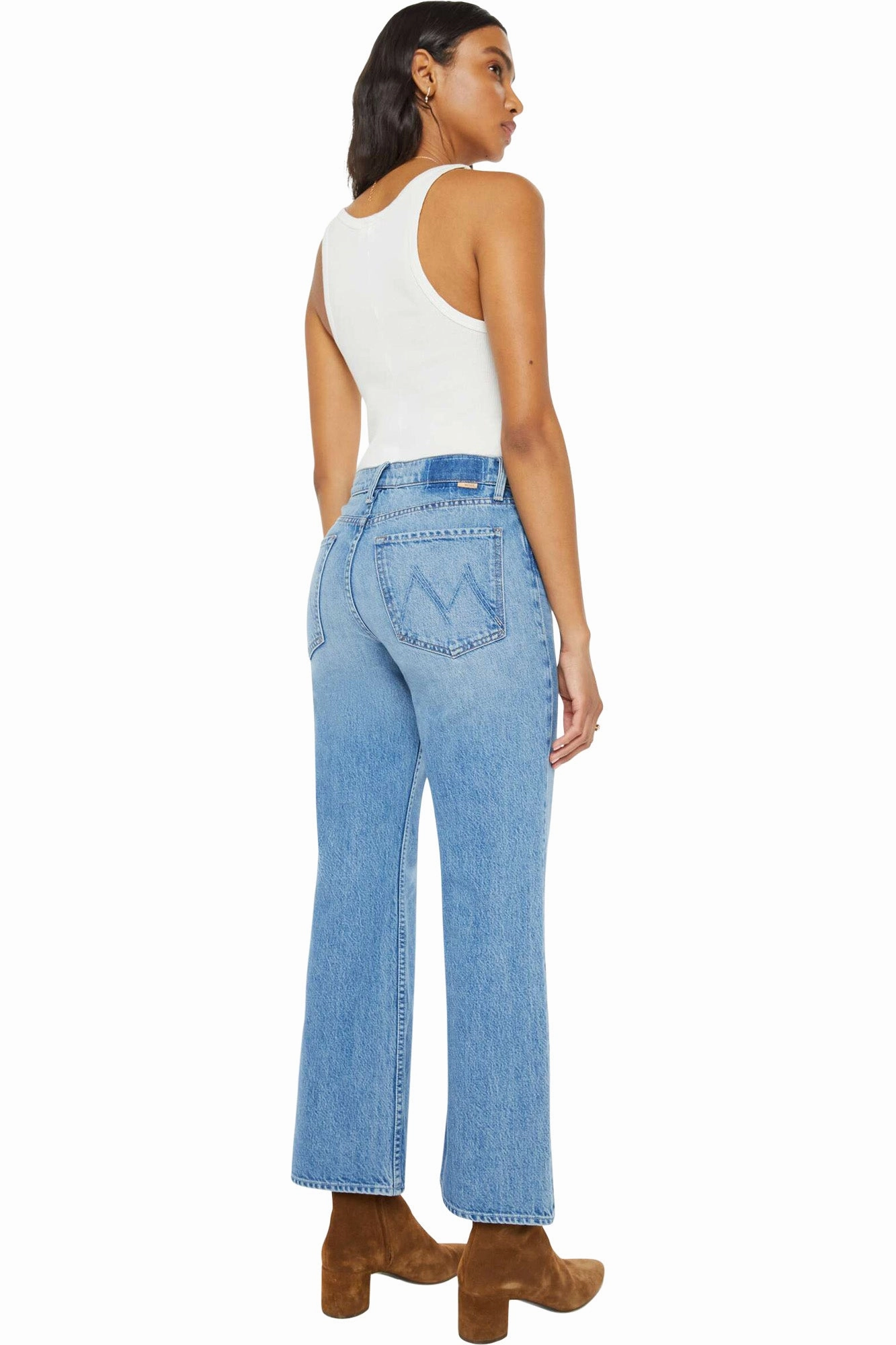 MOTHER Denim Bookie Flood in Dean's List Creative Look Elegant Road Trip Party Look Classic Wear