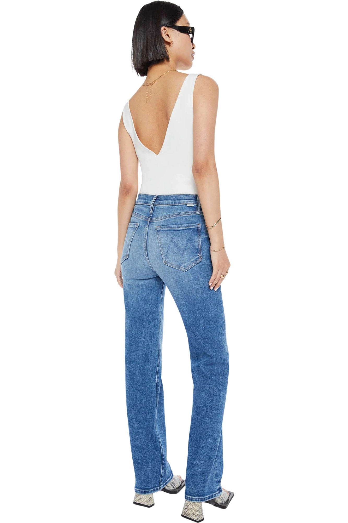 Breathable Minimalist MOTHER Denim Lil Kick It in Bitchn'