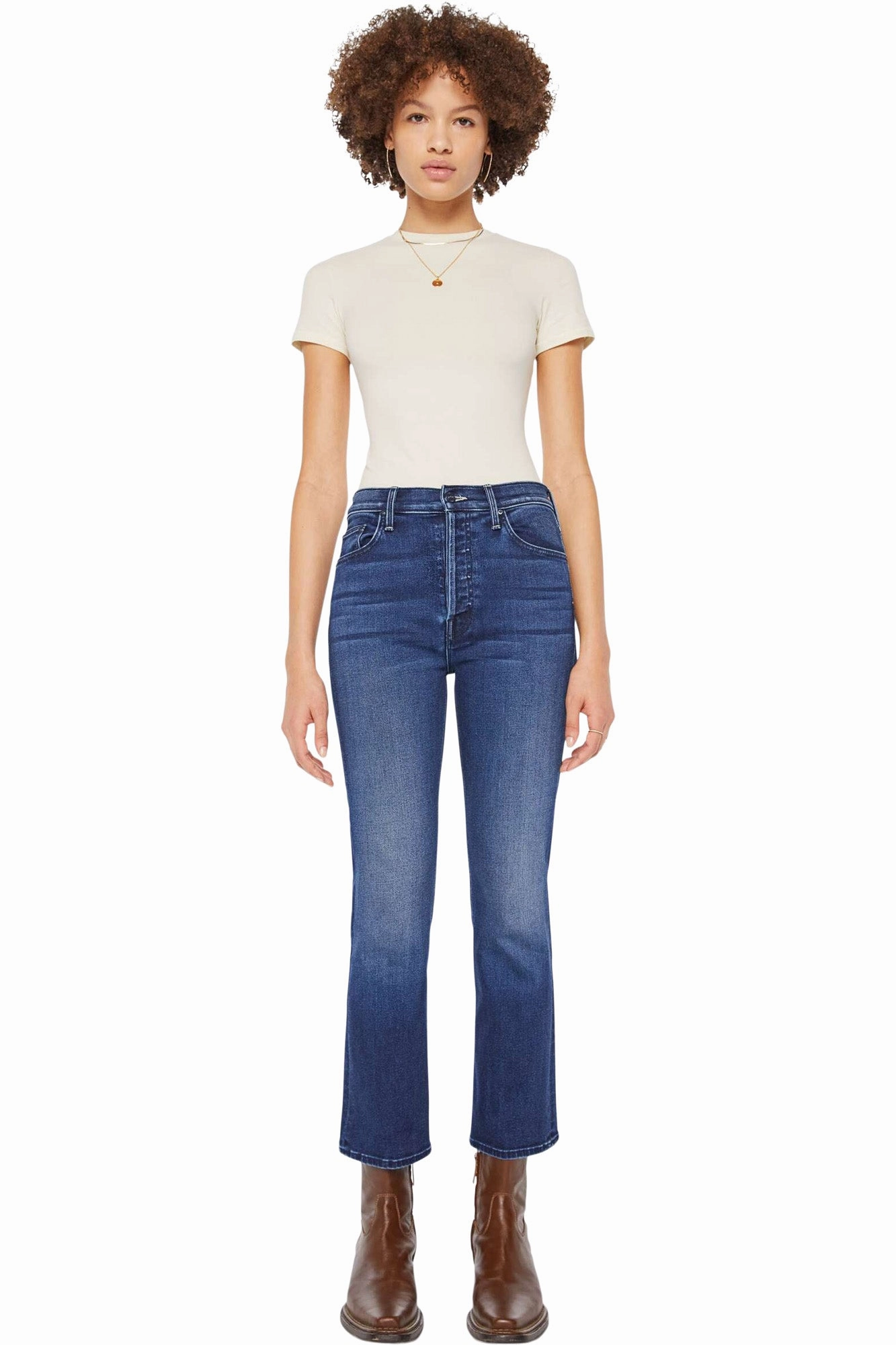 Active Wear Formal Fashion Lover MOTHER Denim Tripper Ankle in Homecoming High