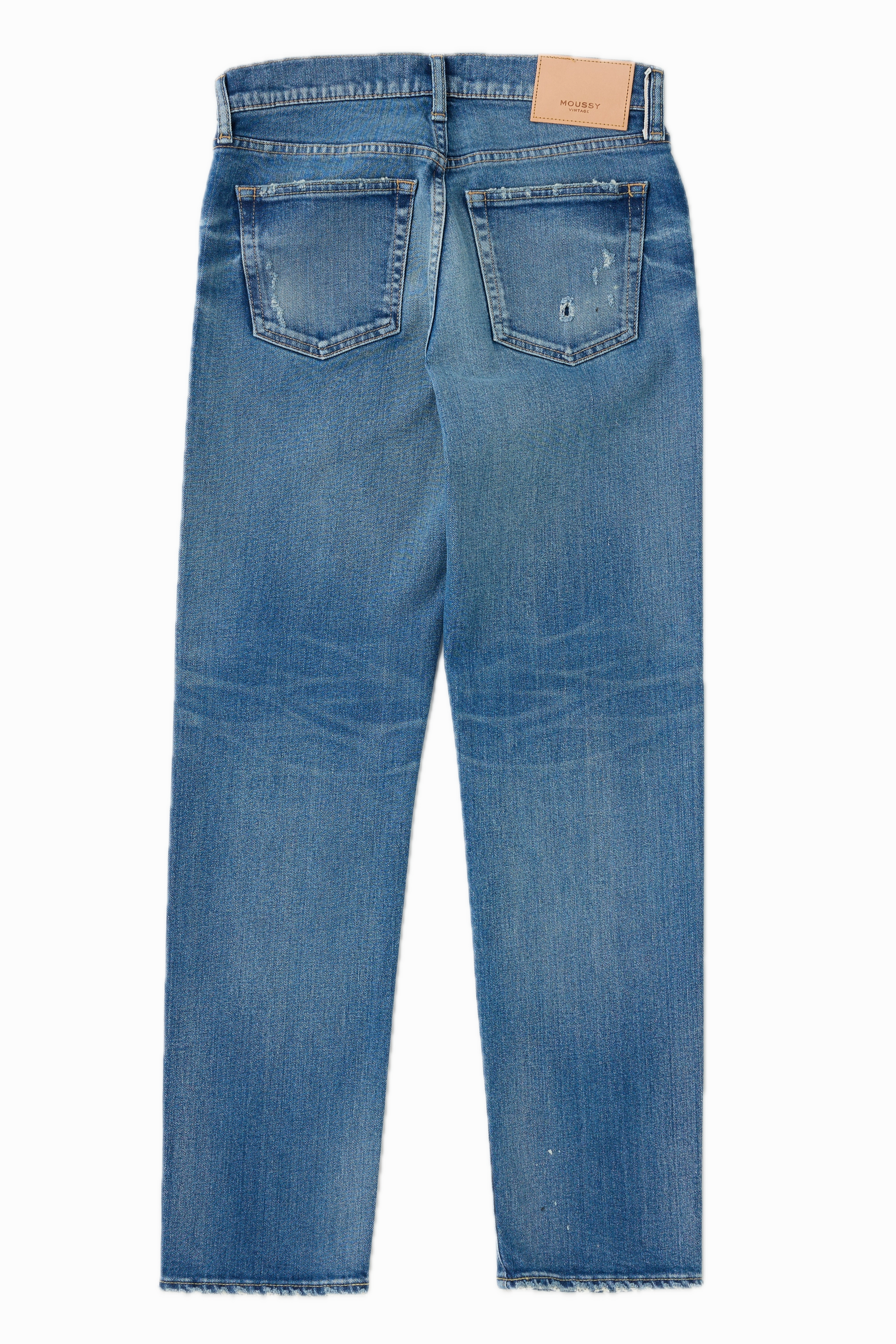 City Walk Autumn Days Lightweight Moussy Denim Bridgeville Slim Straight in Blue
