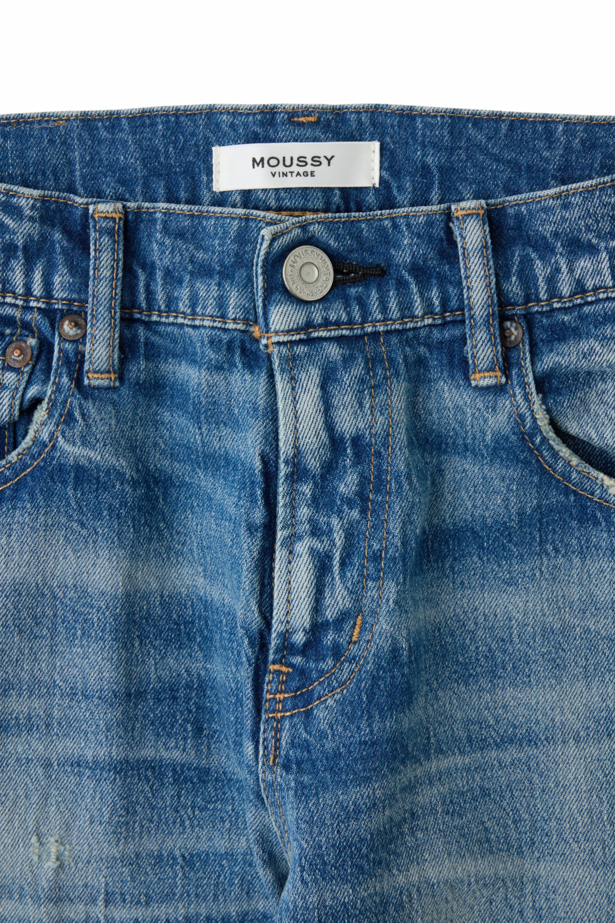 Durable Build Breathable Weekend Warrior Travel Outfit Moussy Denim Hammels Slim Straight in Light Blue