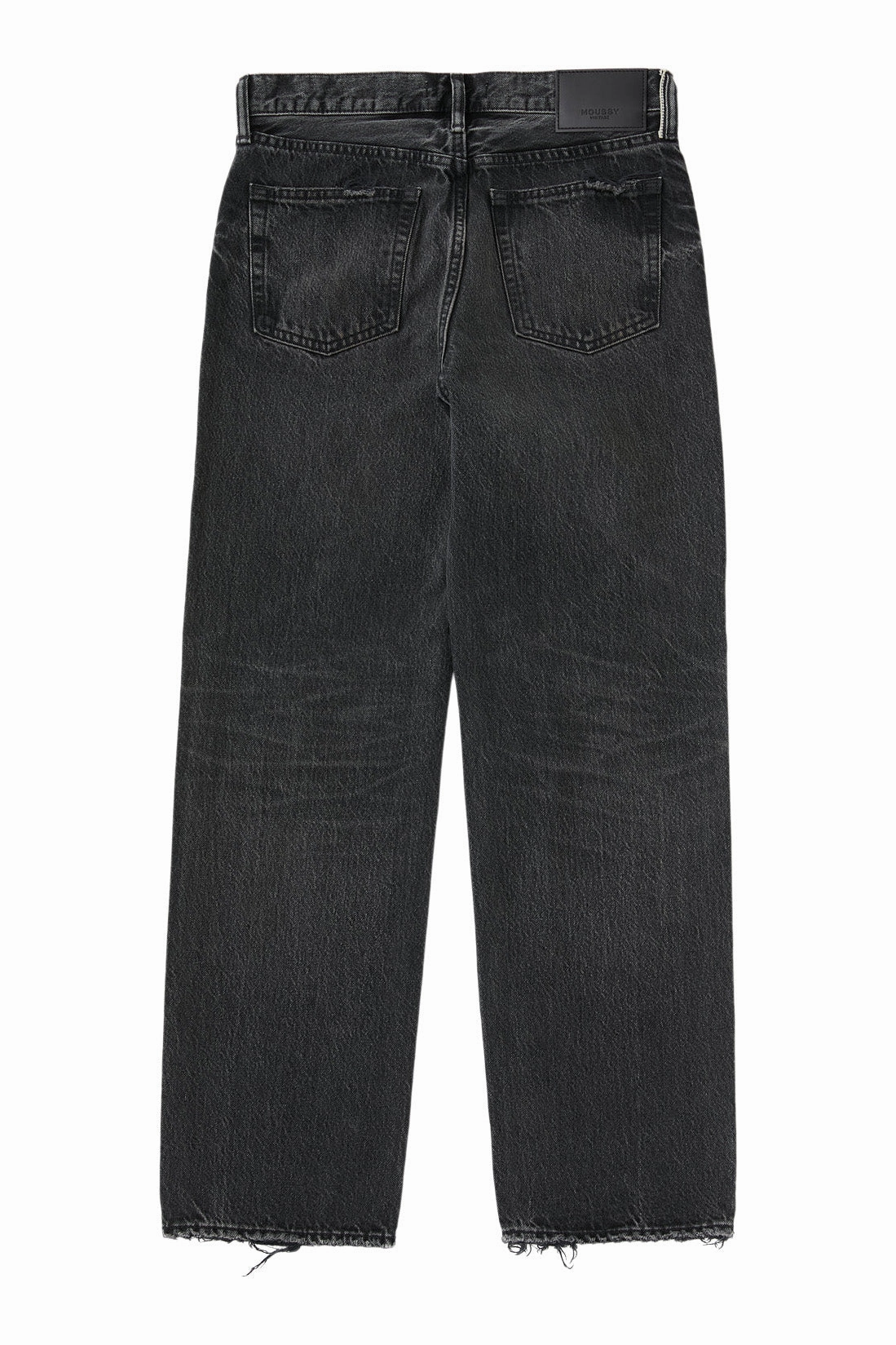 Moussy Denim Iona Straight Low Rise in Black Beach Day Brunch Outfit Elegant Trendy Fit