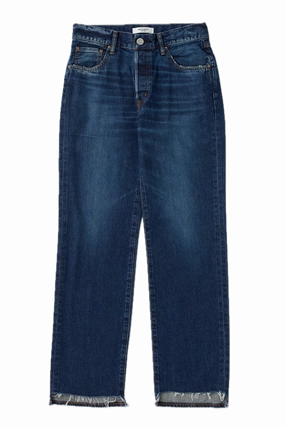 Moussy Denim Medley Straight in Dark Blue Perfect Match Streetwear Fan Night Out