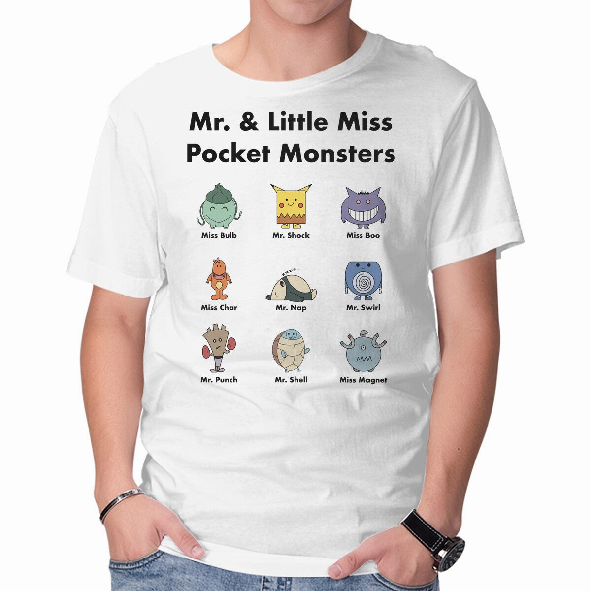 Mr And Little Miss Pocket Monsters Sleek Waist Quick Layer Fit