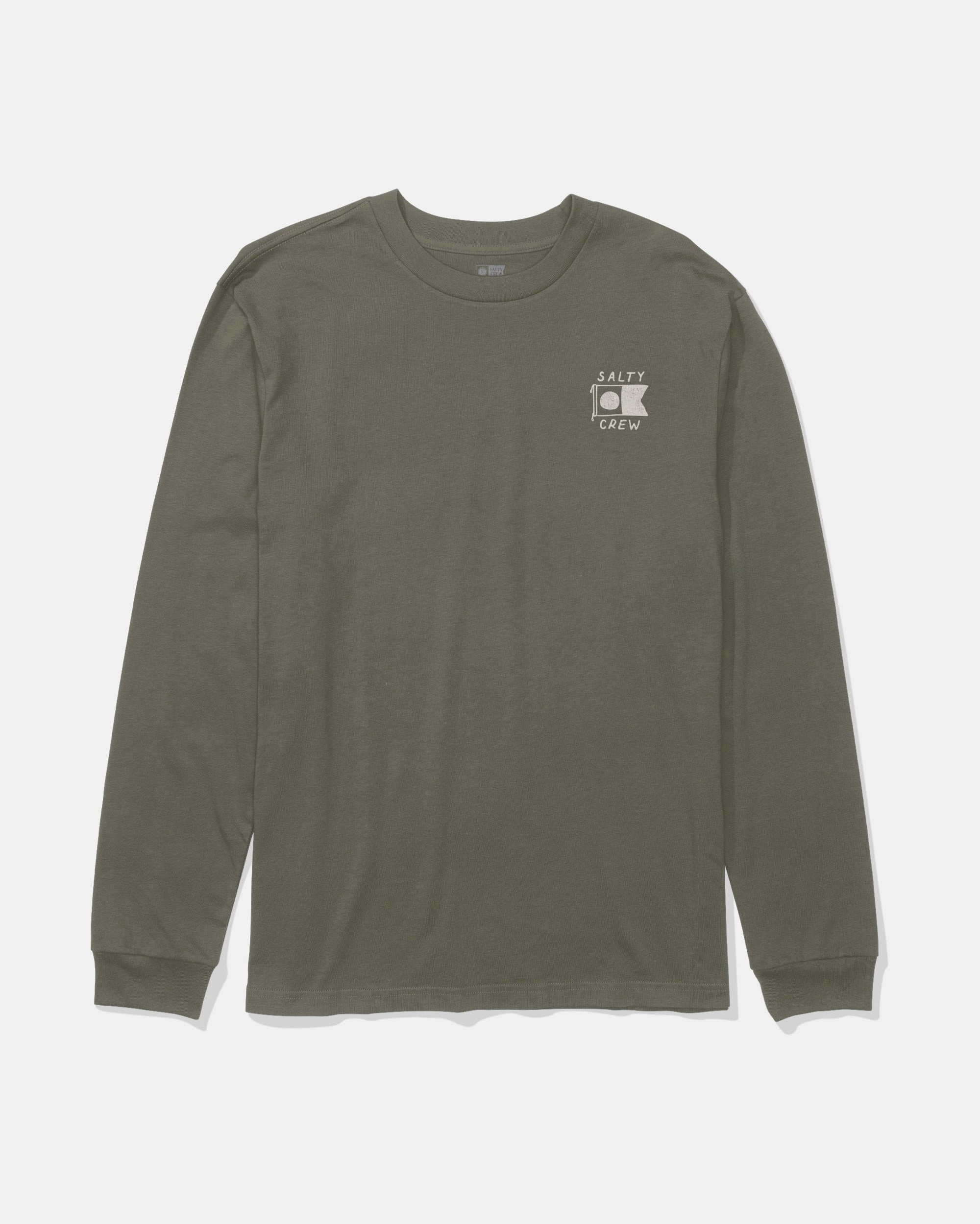 Call Sign Ls Tee - Dusty Olive Casual Style