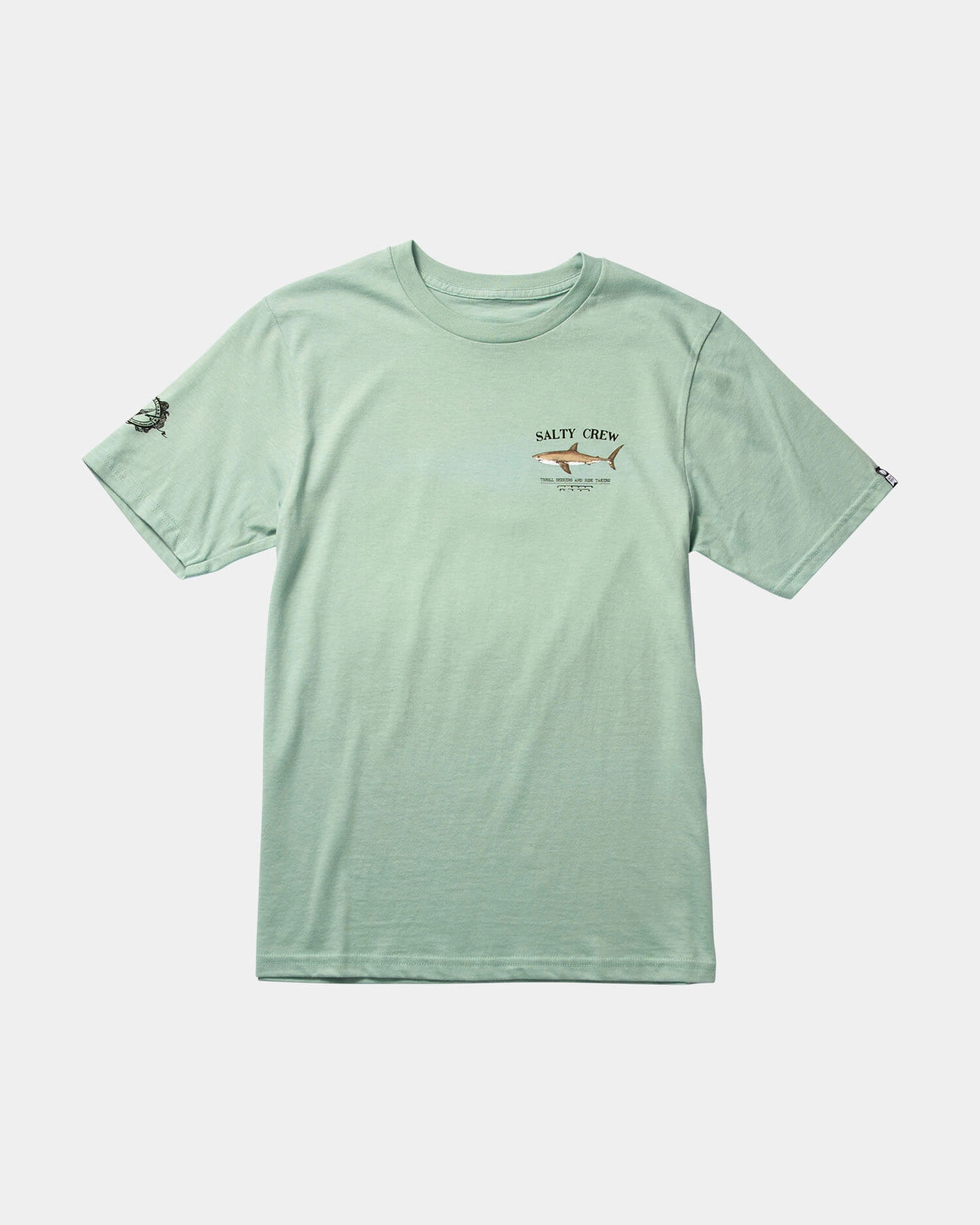 Bruce  S/S Tee Kids - Mackerel EcoFriendlyMaterial