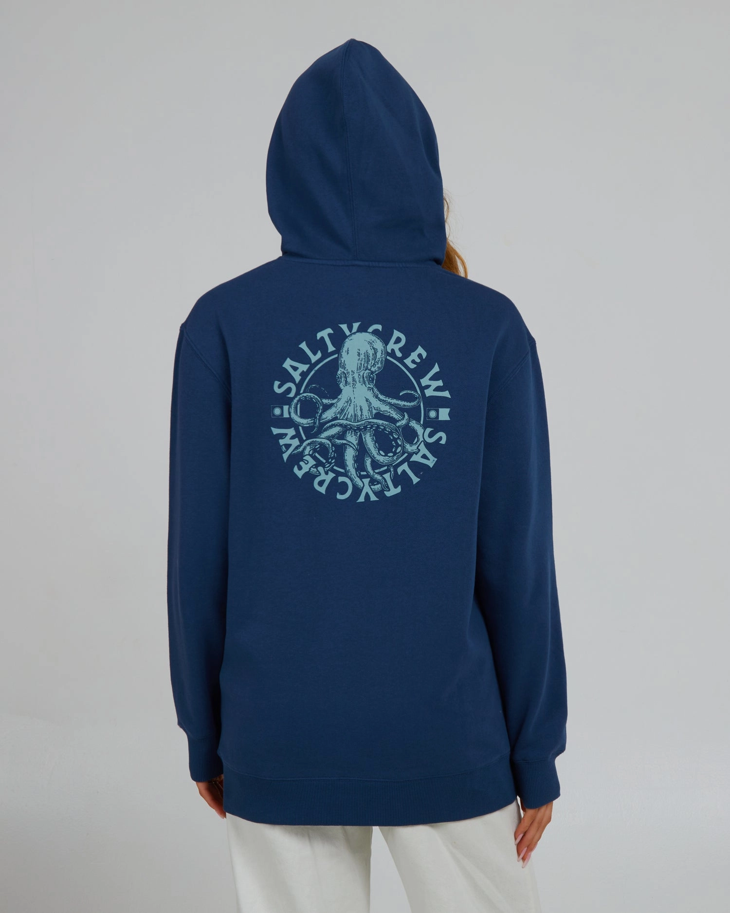 My Friend Hoody - Denim Recycled Polyester Blend