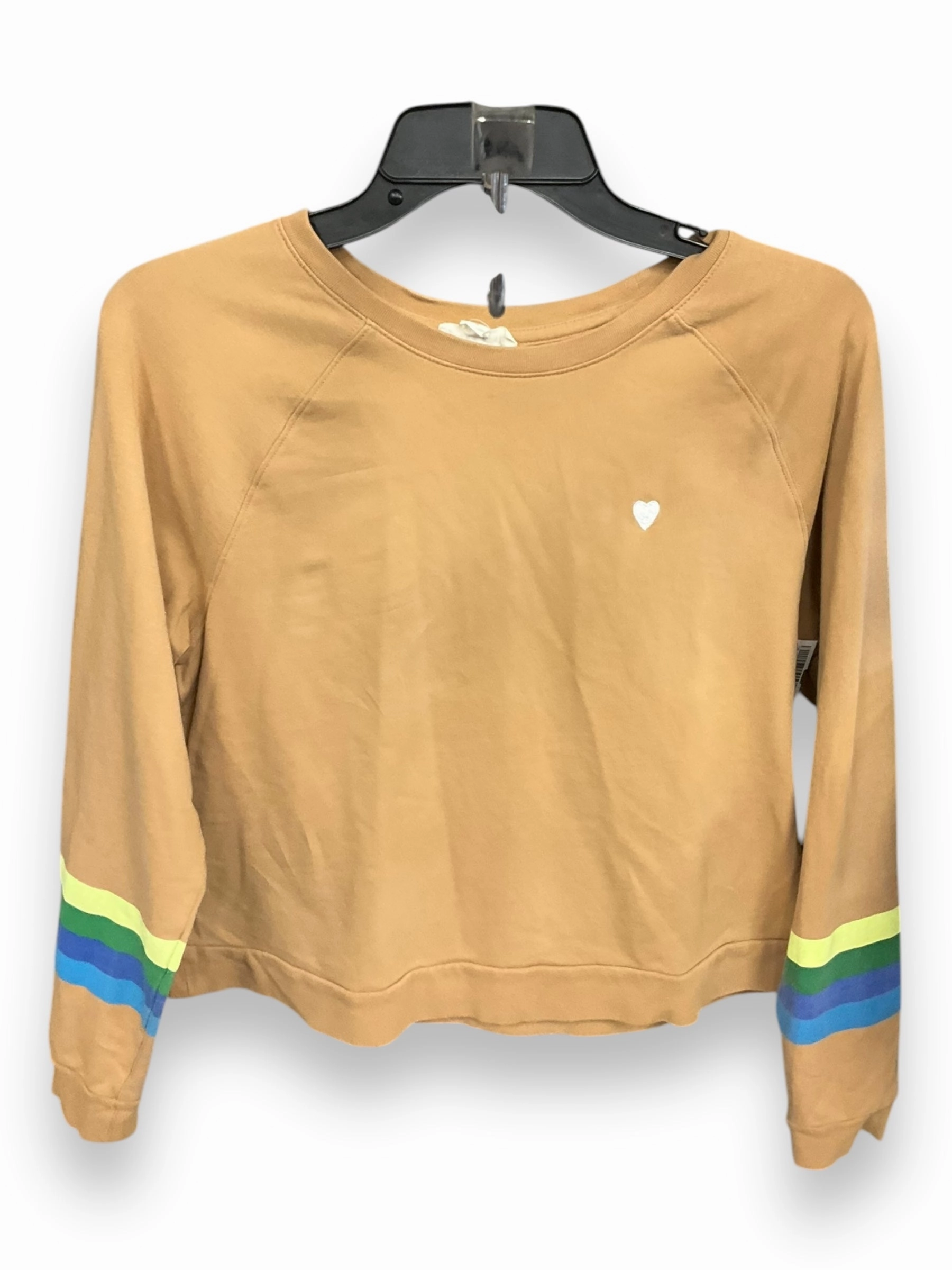 Sweatshirt Crewneck By Clothes Mentor In Brown, Size: Xs Metal Core