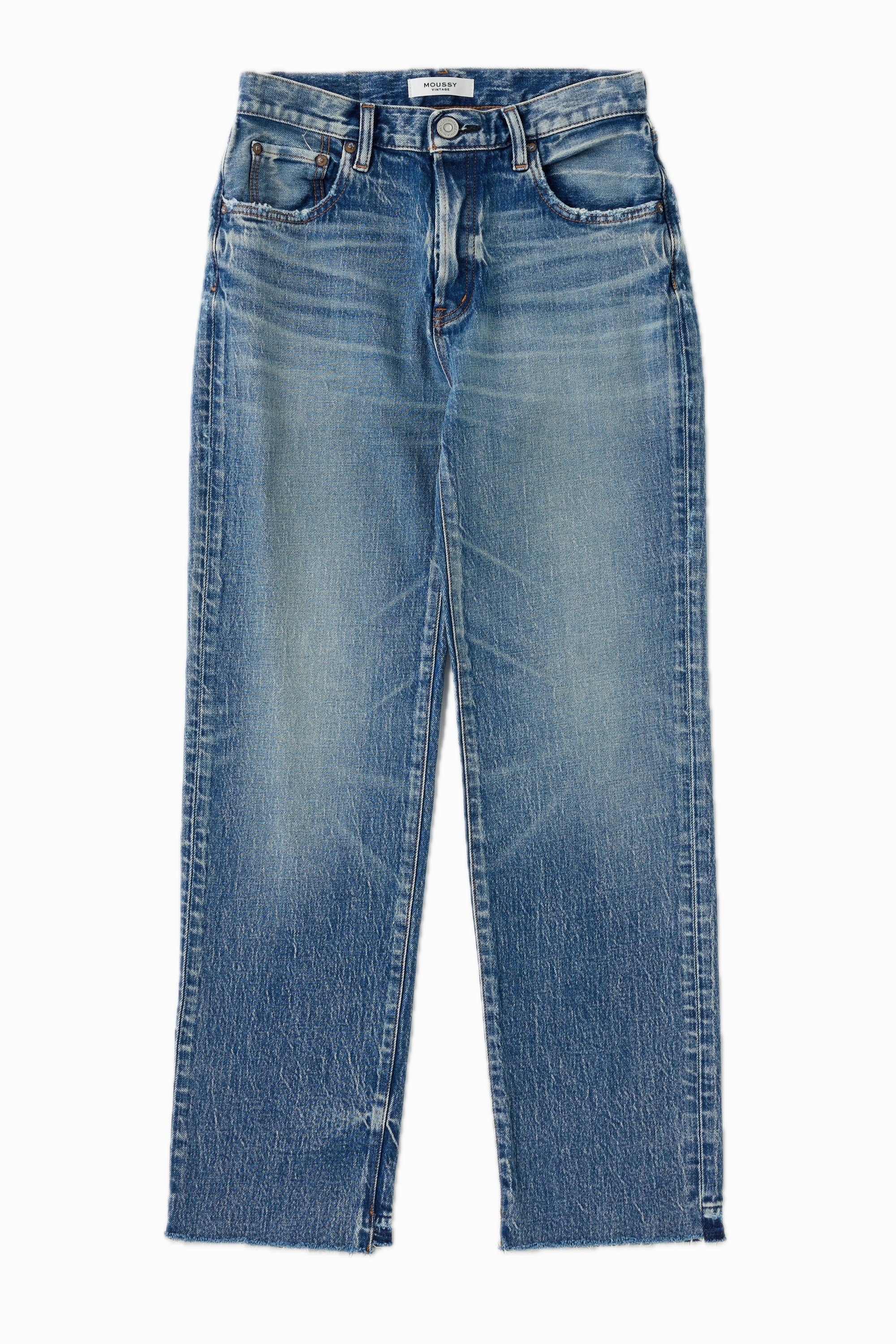 Moussy Denim Williamsville Straight in Blue Everyday Wear