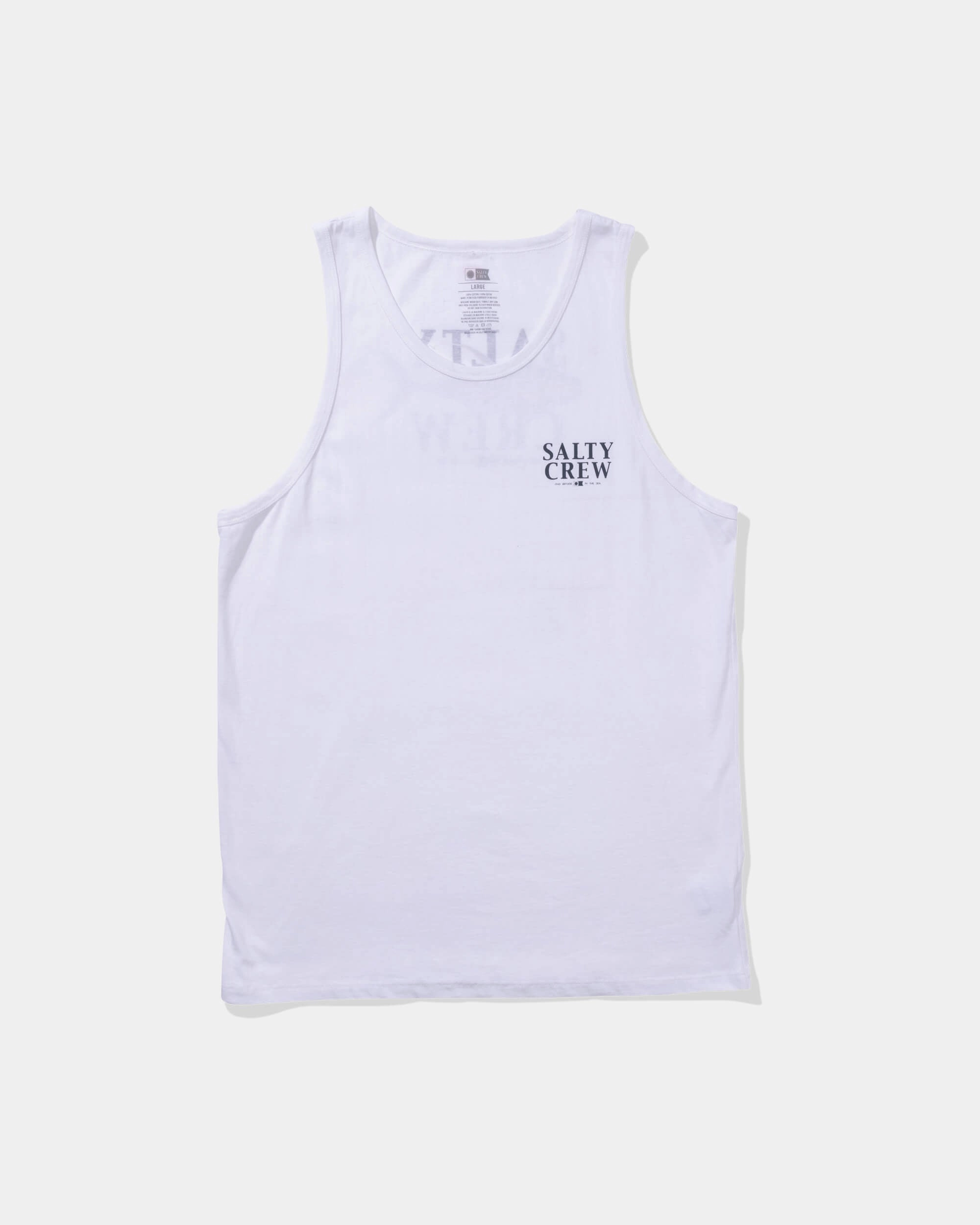 DropShoulderDesign Yellowfin Tank - White