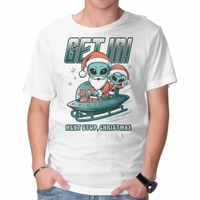 Sleek Comfort Fit Lightweight Look Next Stop Christmas