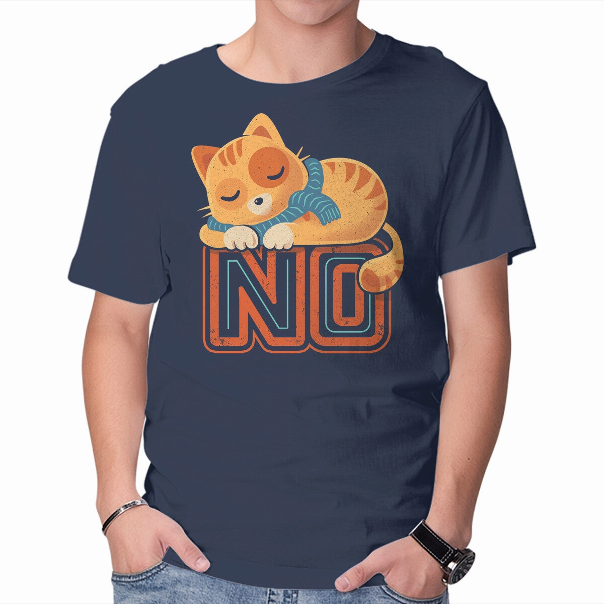 No Means No Trendy Vibe Relaxed Armhole Cut