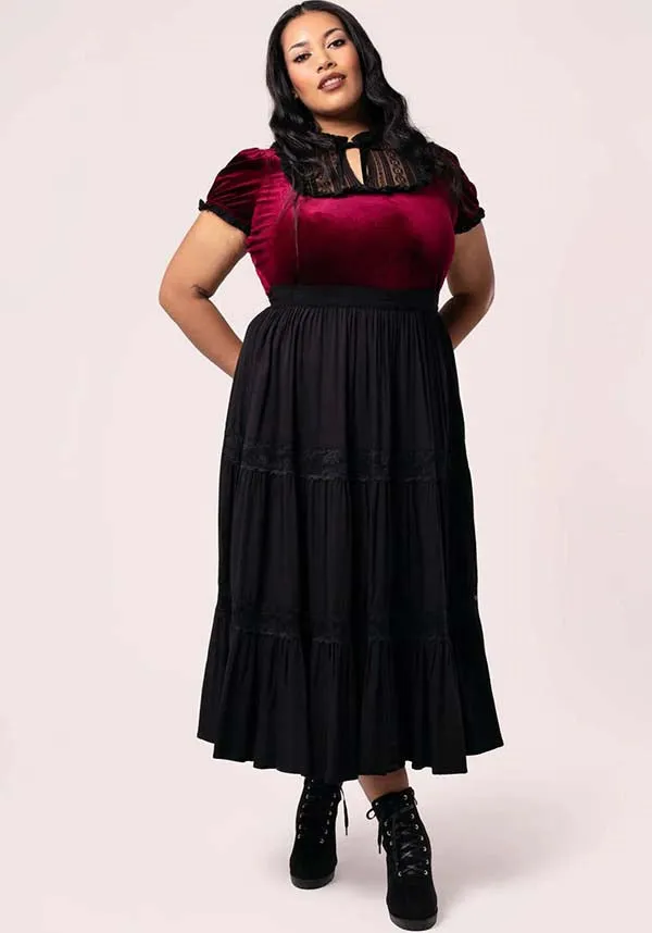 Winter Fashion Machine Washable Fabric Nocturnal | SKIRT