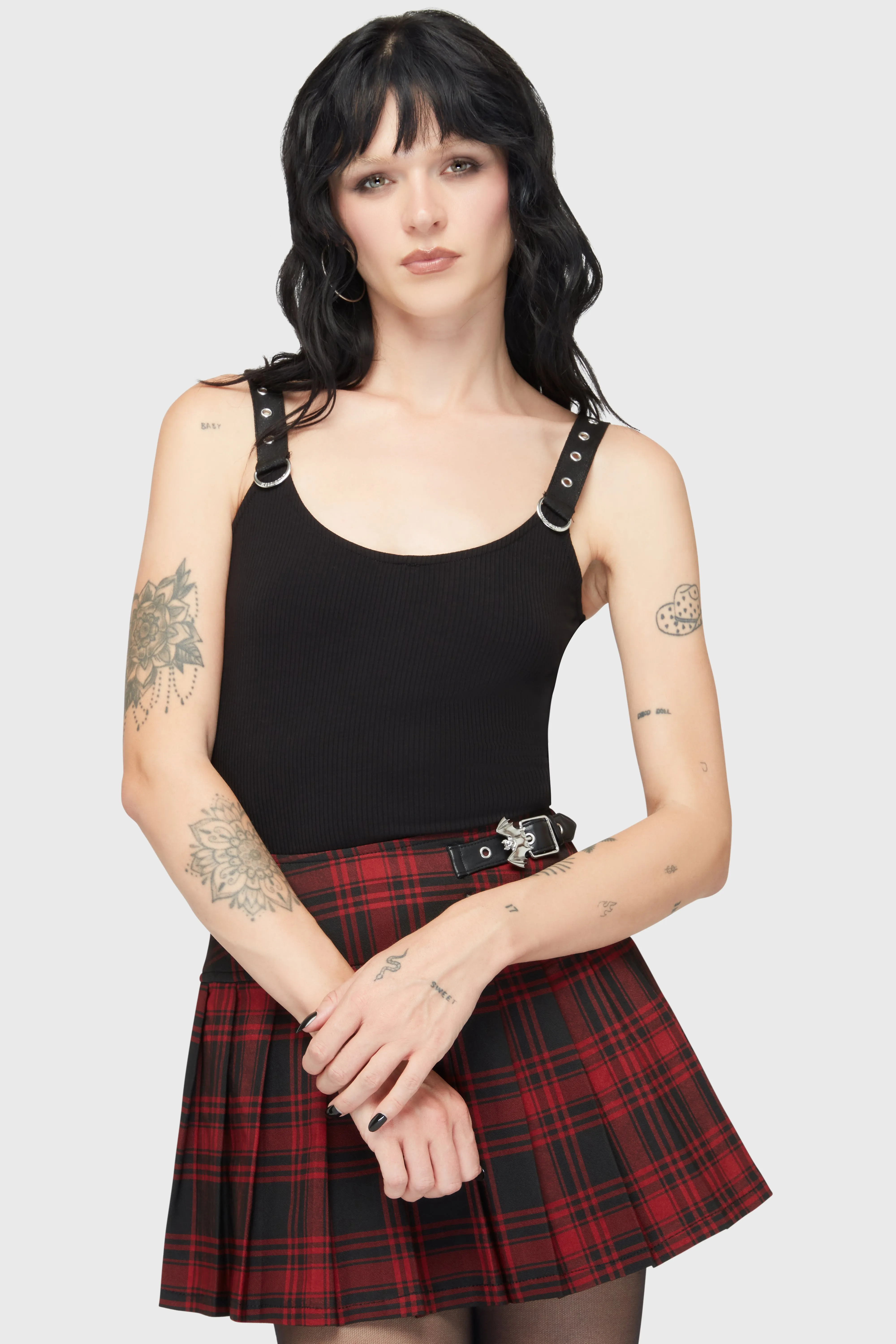 Anti Static Weave Technology Mable Strap Top