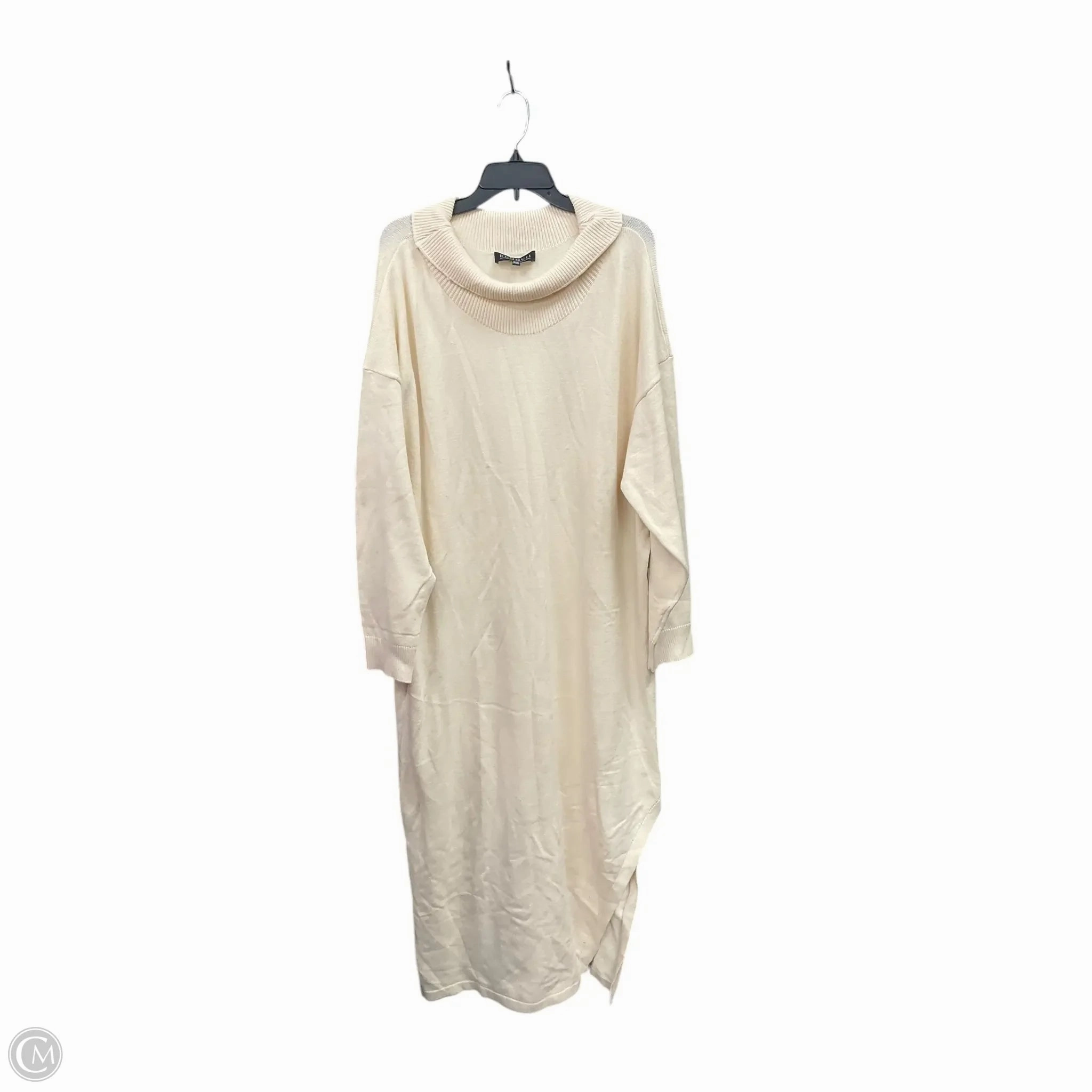 Dress Casual Maxi By Eloquii In Beige, Size: 2x Global Cool SkinFriendlyElastic