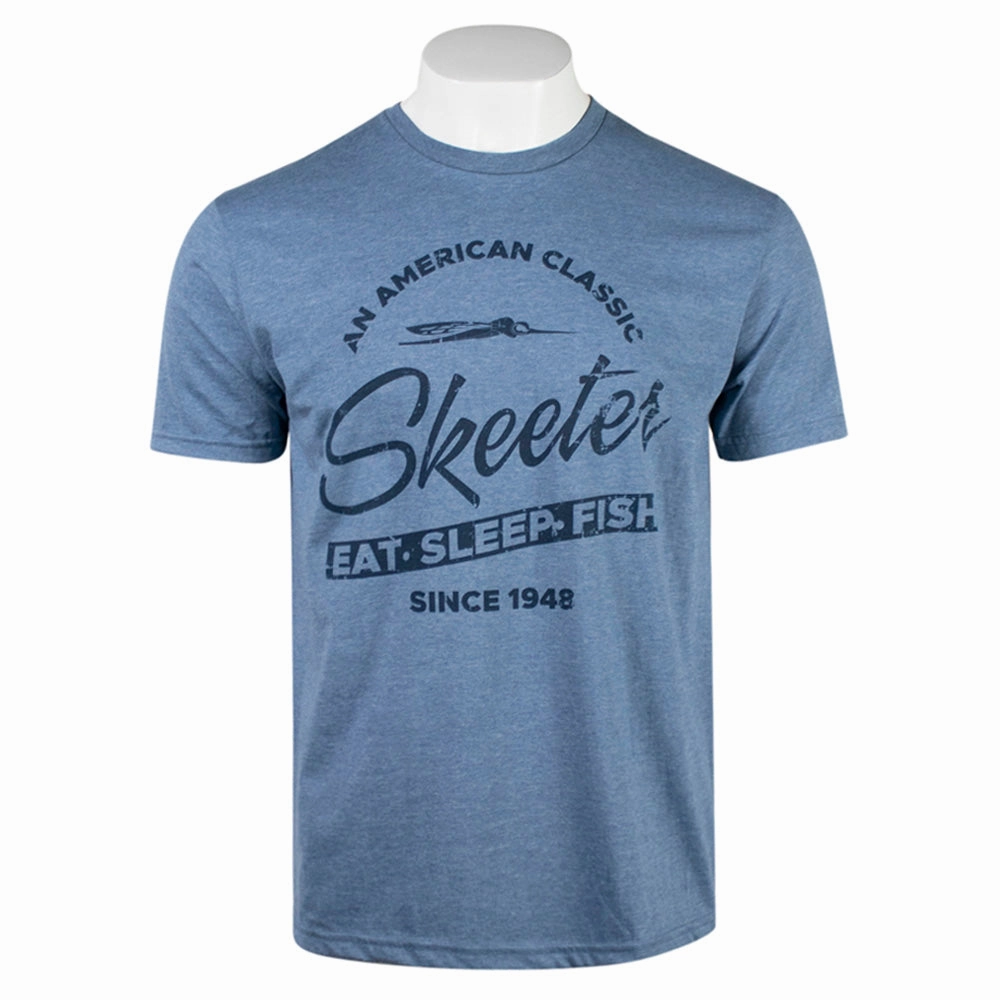 Skeeter American Classic Softstyle Tee - Indigo Formal Style