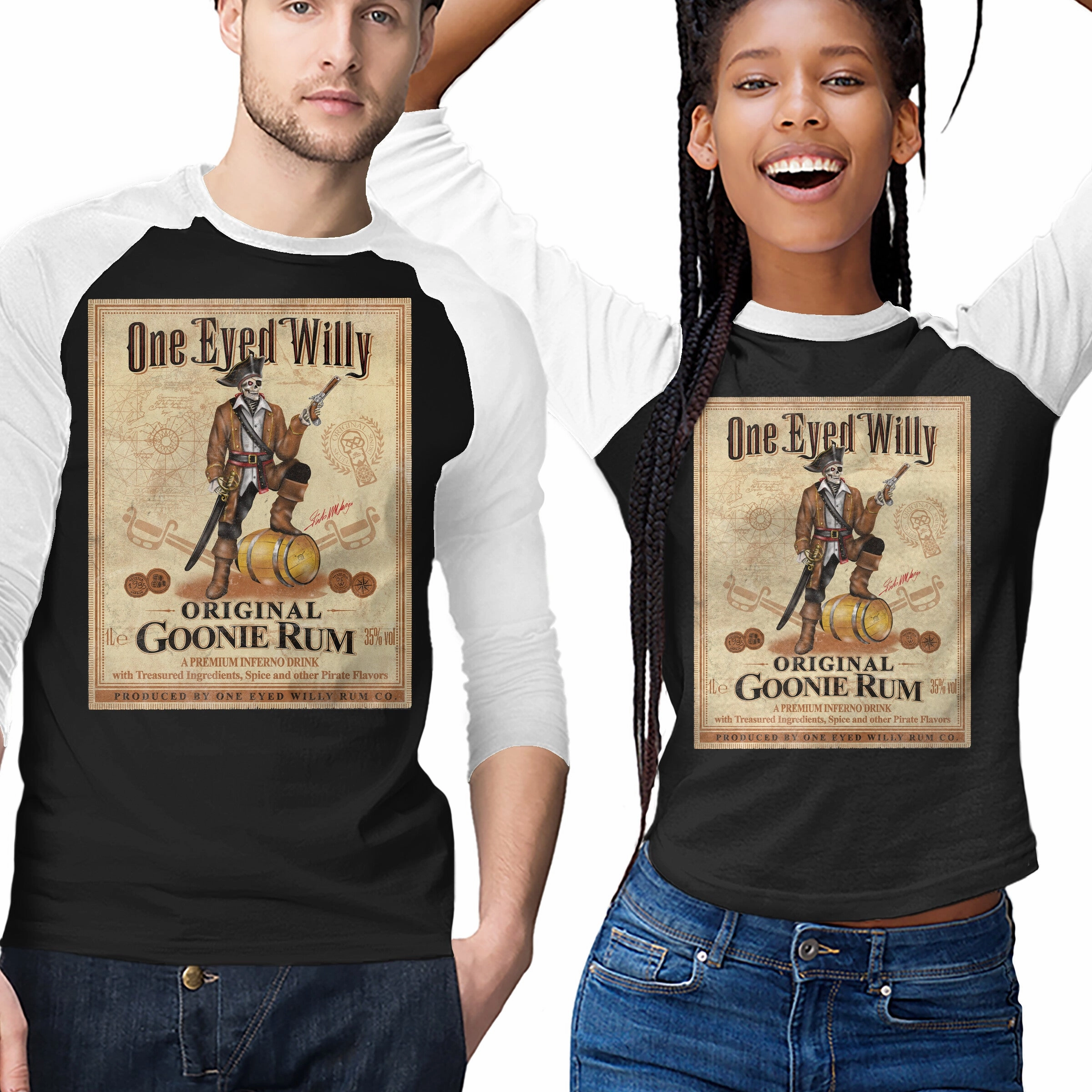 One Eyed Willy Rum Sporty Flex Non Shrink Material