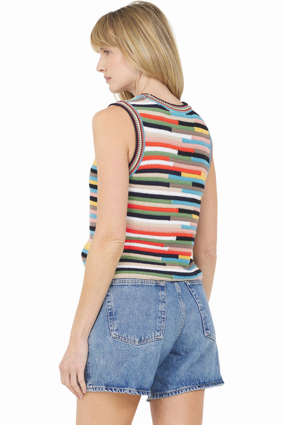 One Grey Day Elodie Top in Multi Combo Everyday knitwear