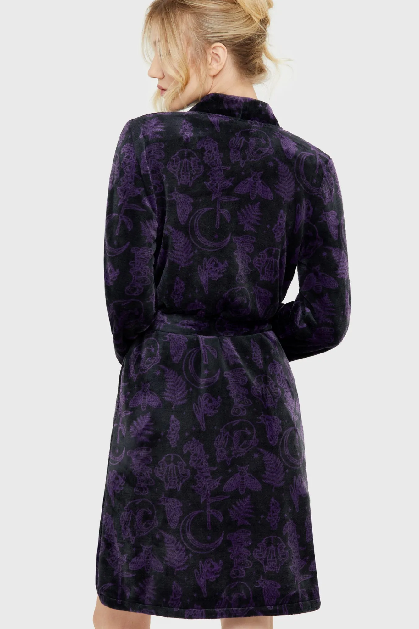 Midnight Moth Robe Durable Binding