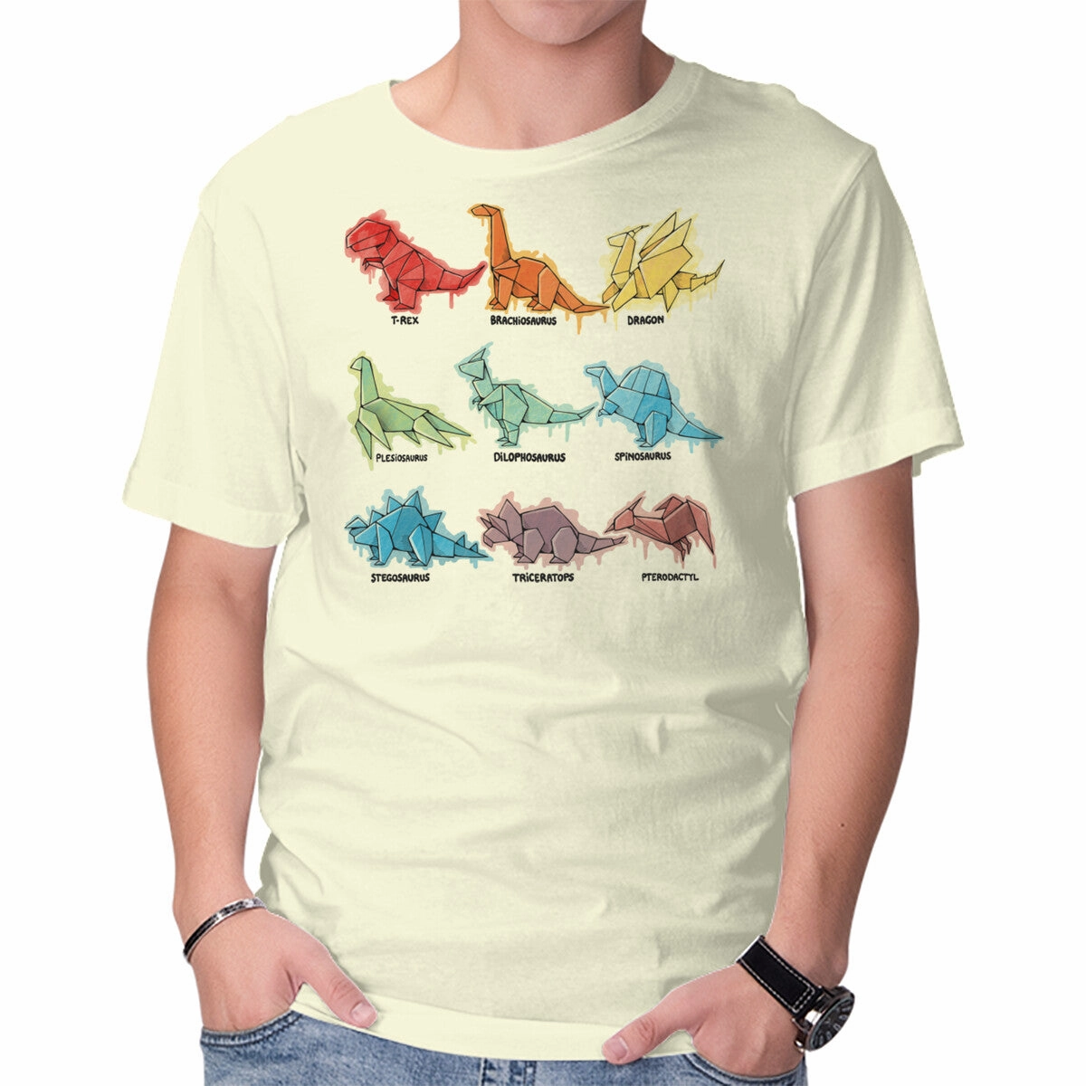 Wrinkle Resistant Material Origami Saurs