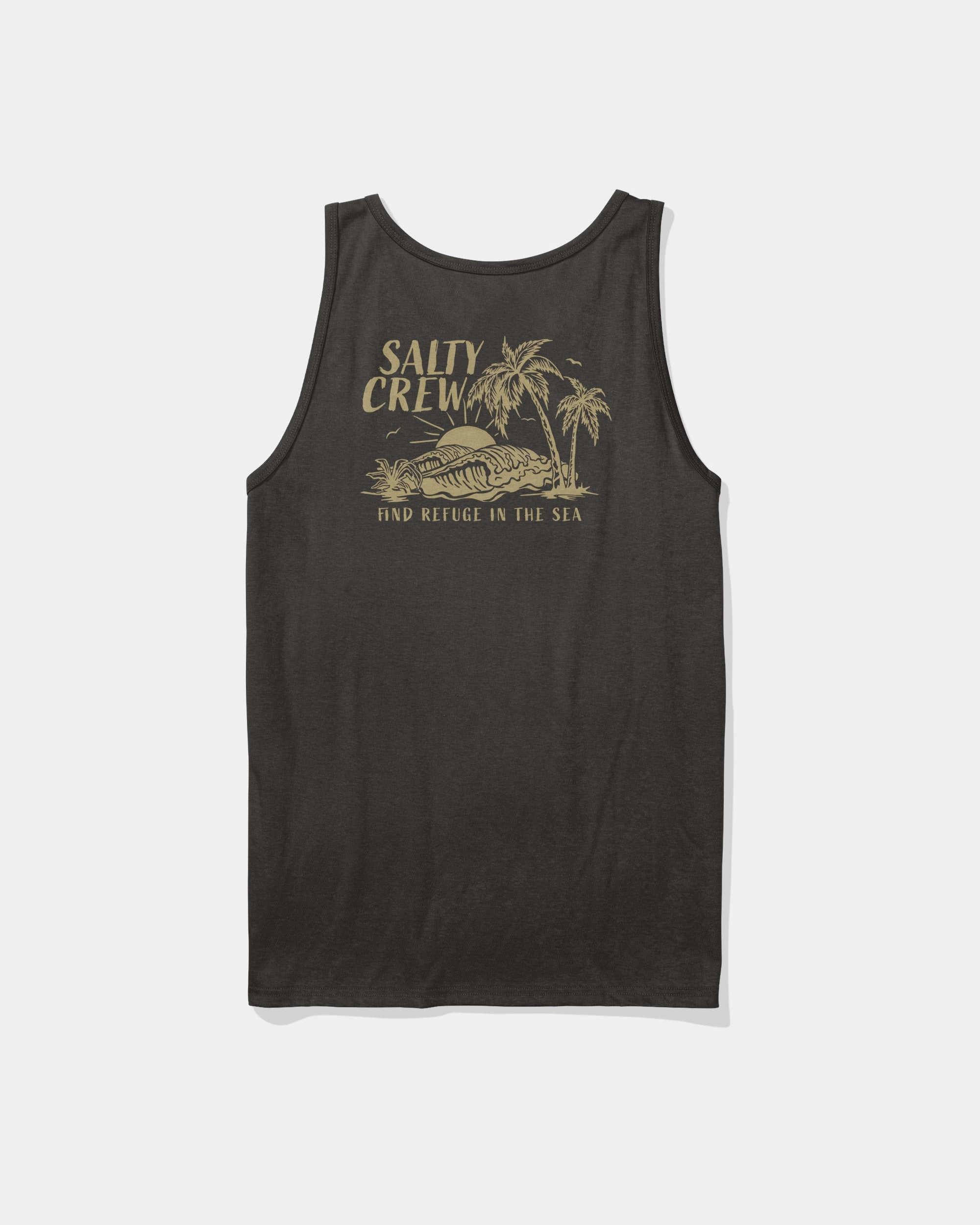 Pocket Design Everyday Chic Outside Tank - Black