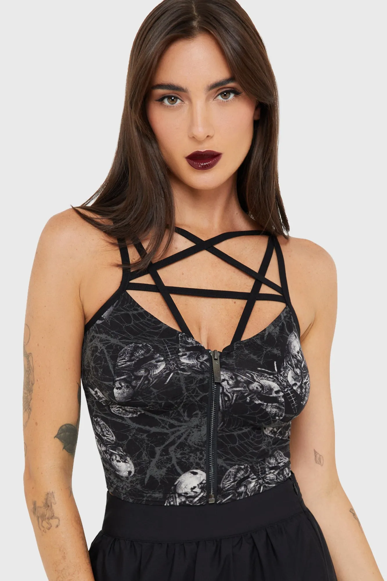 Magica Spidrasica Top Yarn Dyed Stripes AthleisureInspired