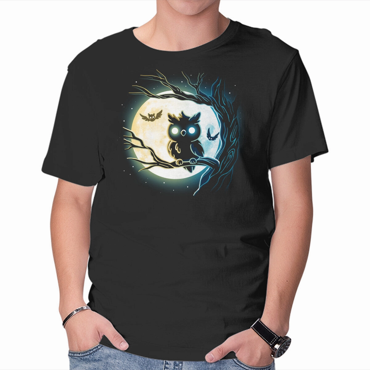 Owl Night Casual Layer Look