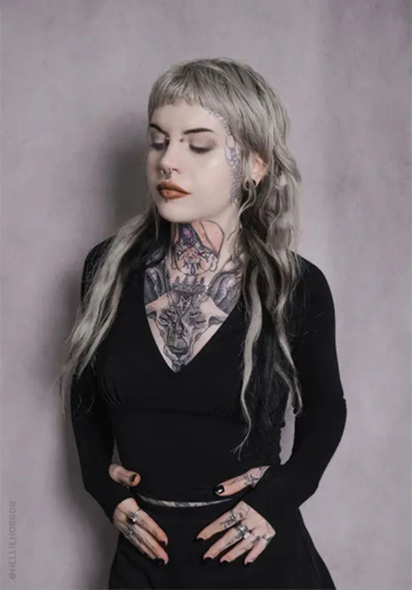 Pamela | V-NECK TOP Anti Bacterial Layer AdjustableDrawstring