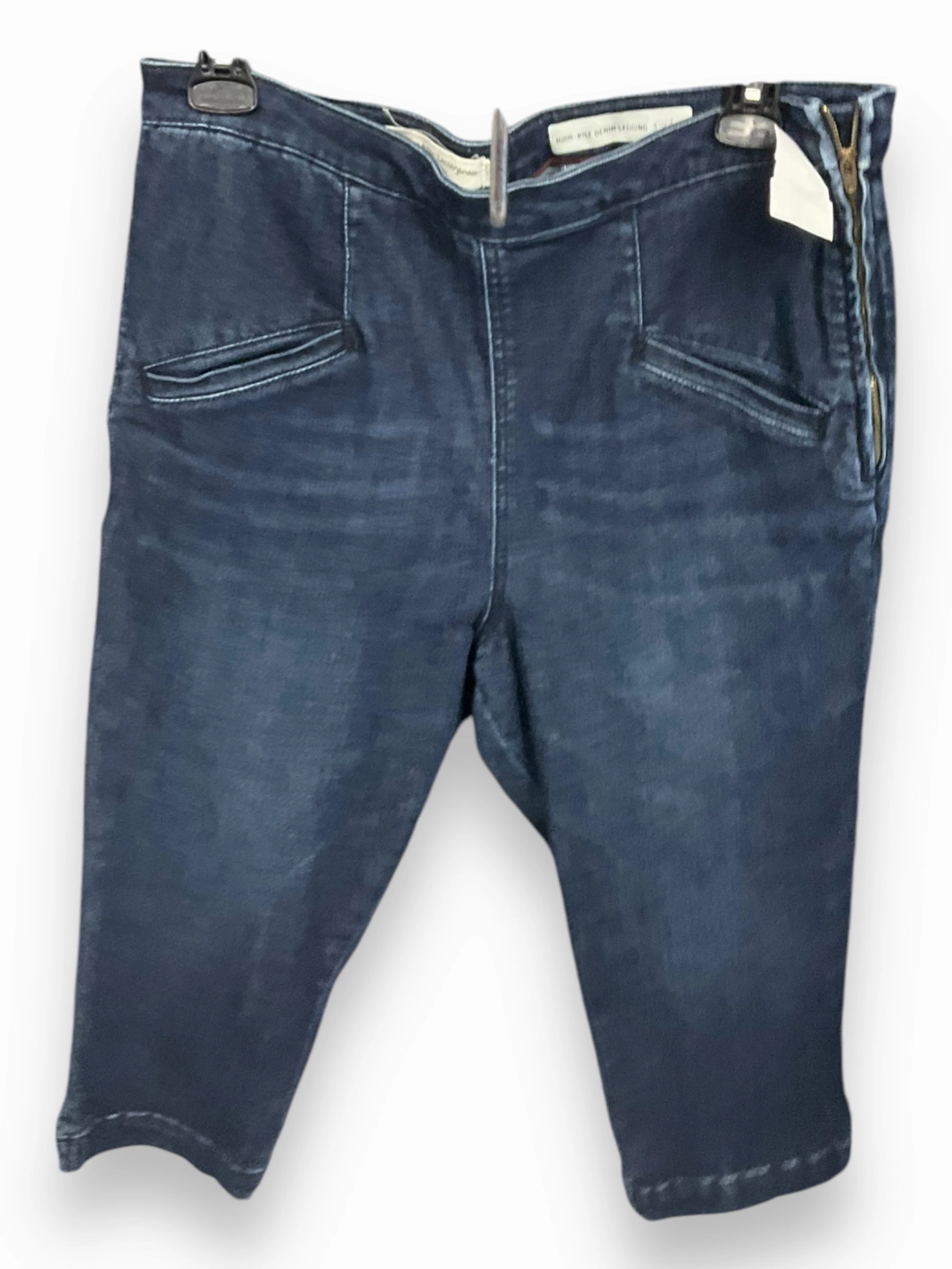 Urban Pulse Pants Cropped By Pilcro In Blue Denim, Size: 14