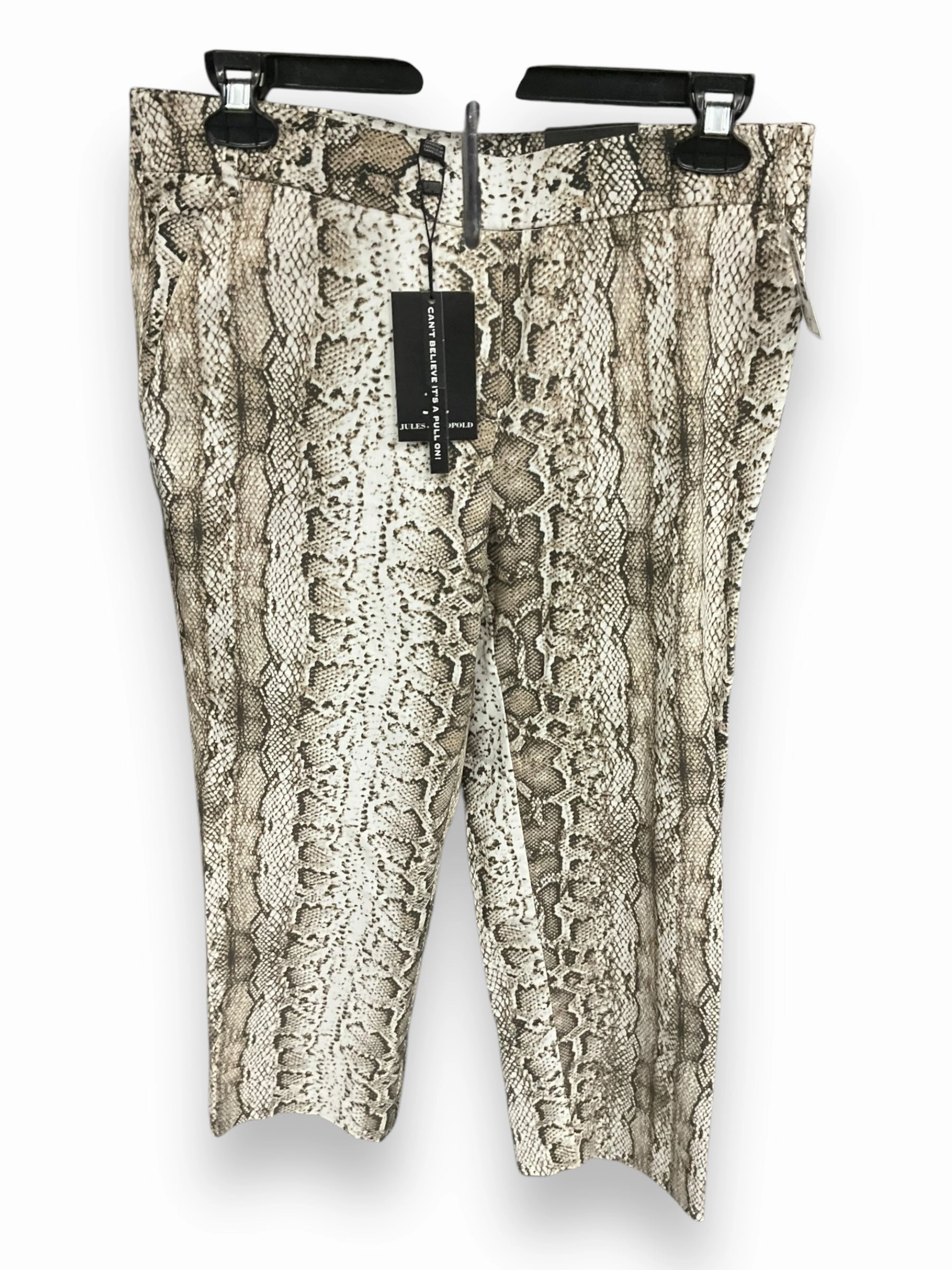 Pants Dress By Jules & Leopold In Snakeskin Print, Size: S Vision Glow