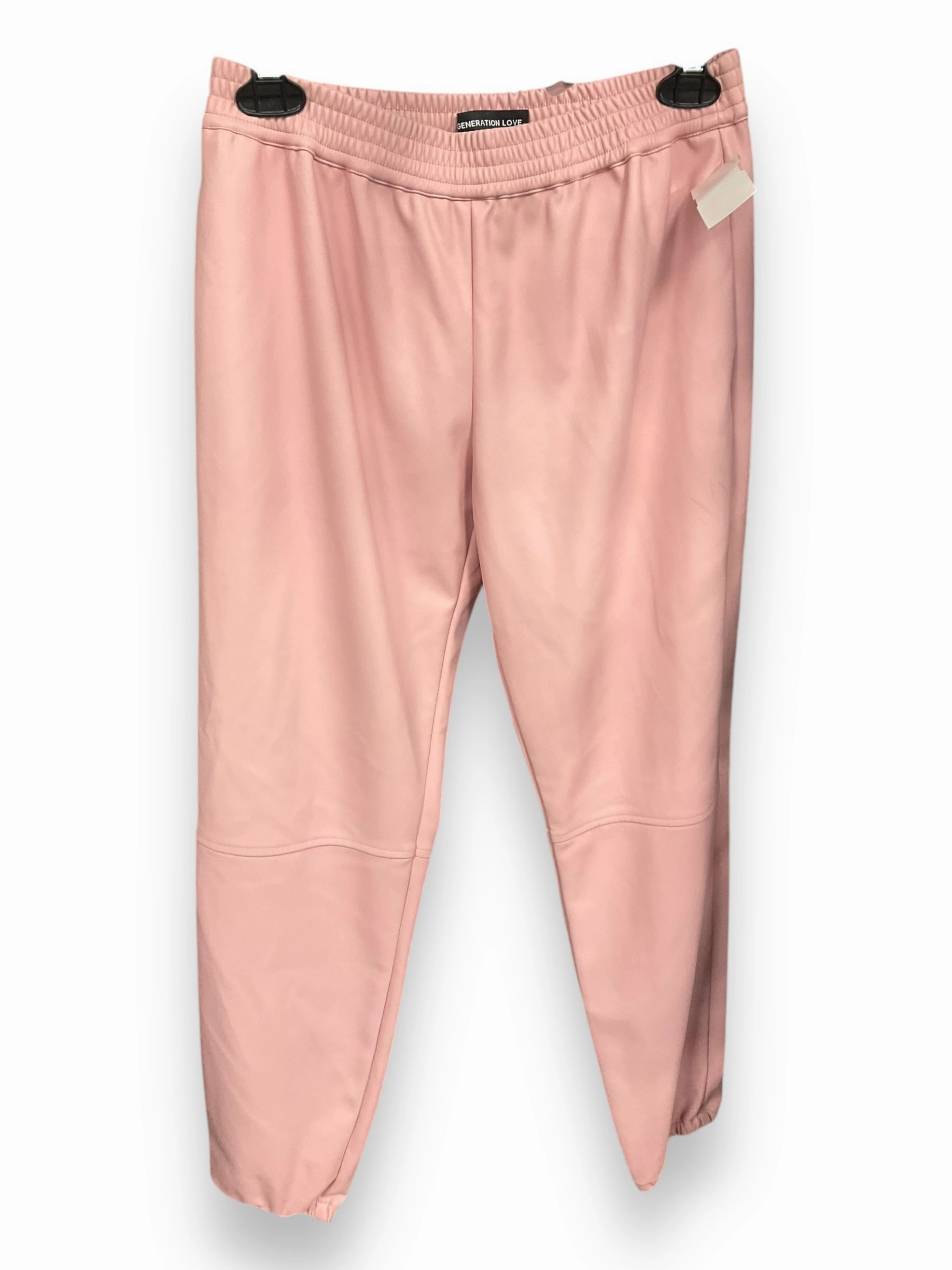 Pants Joggers By Clothes Mentor In Pink, Size: S Flexible Waistline