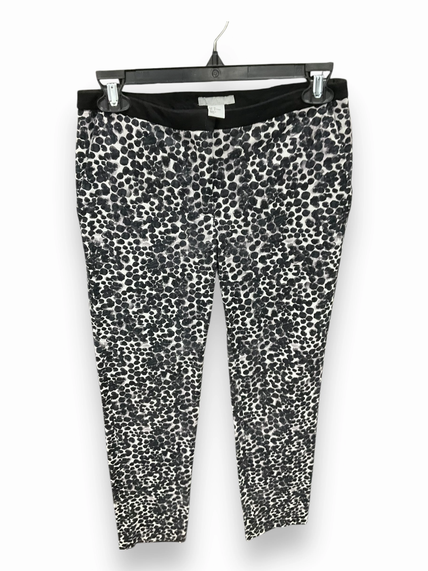 Pants Leggings By H&m In Black & White, Size: 4 Travel Core
