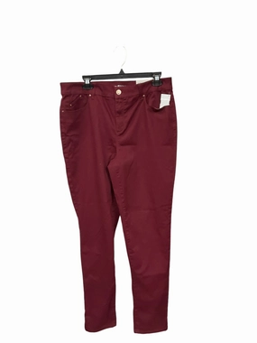 SoftTouchFinish Pants Other By Chicos In Red, Size: 2