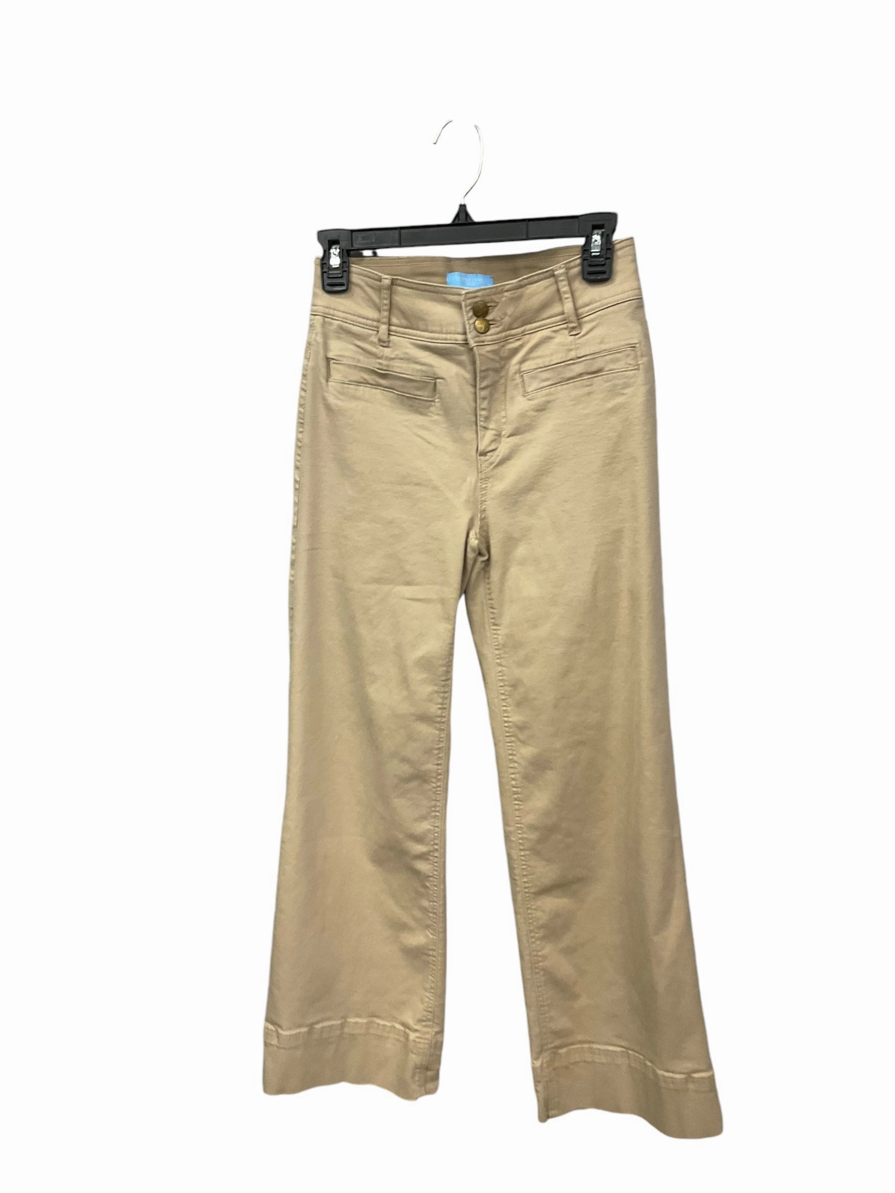 Pants Wide Leg By Draper James In Tan, Size: 4 Outdoor Apparel Stylish Look