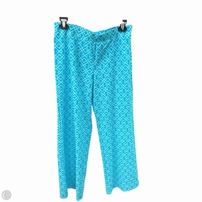 Pants Wide Leg By Jude Connally In Blue & Green, Size: 4 quick dry