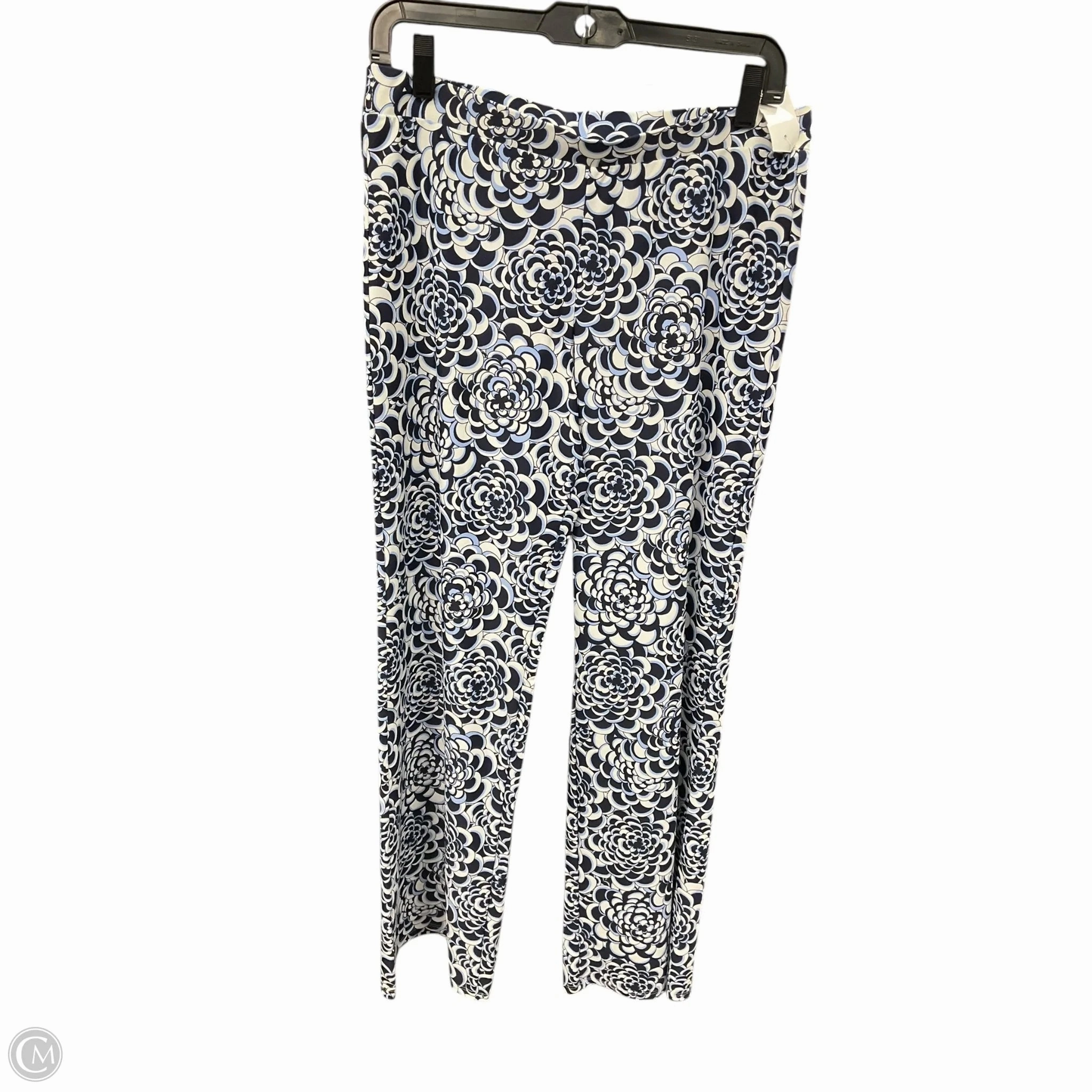 Pants Wide Leg By Jude Connally In Blue & White, Size: 4 Day Glow Comfortable Outfit