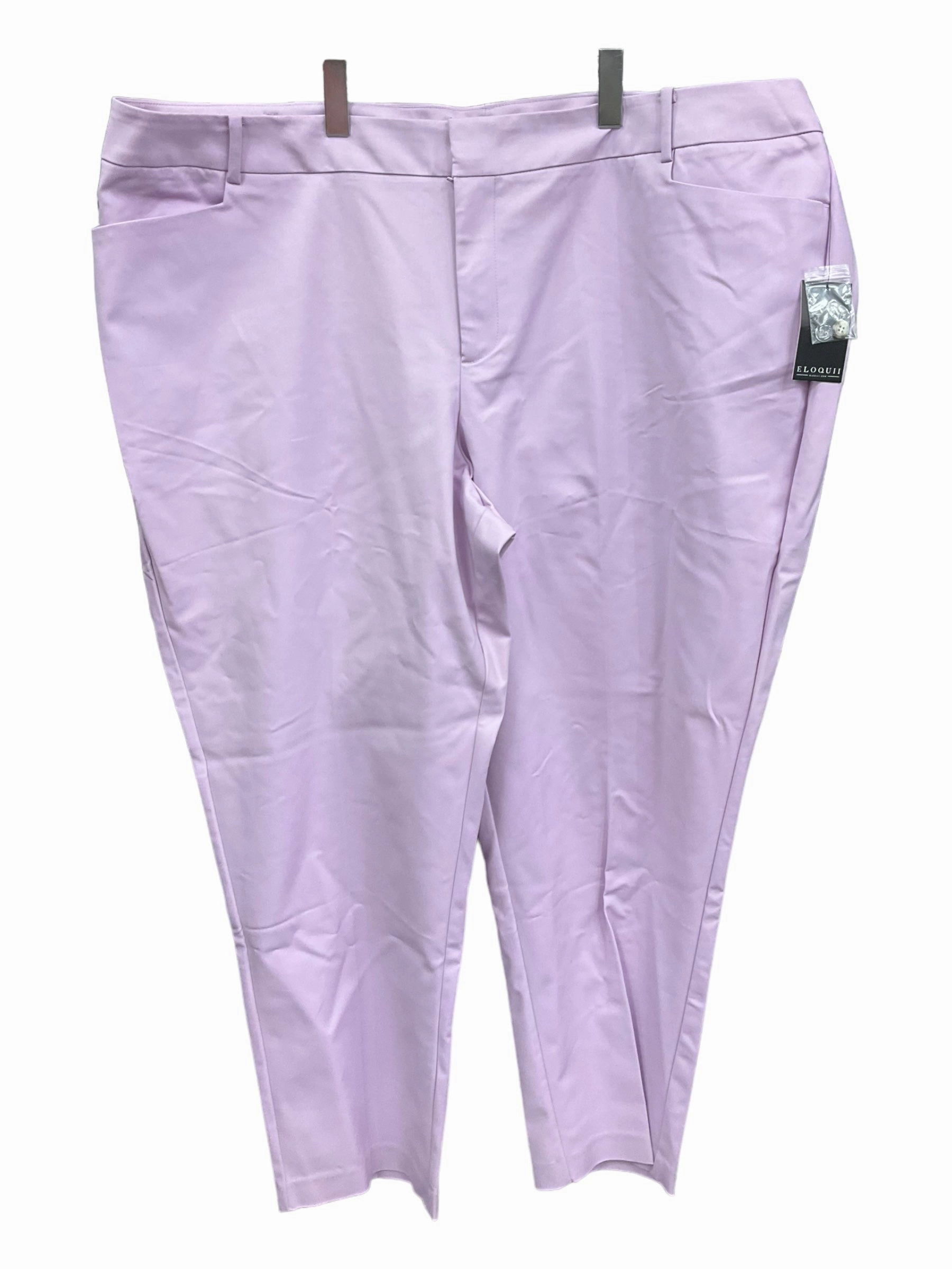 Pure Tone Warm Gloves Pants Work/dress By Eloquii  Size: 4x