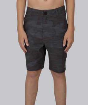 Compression Support Layer Drifter 2  Utility Short Kids - Black Camo