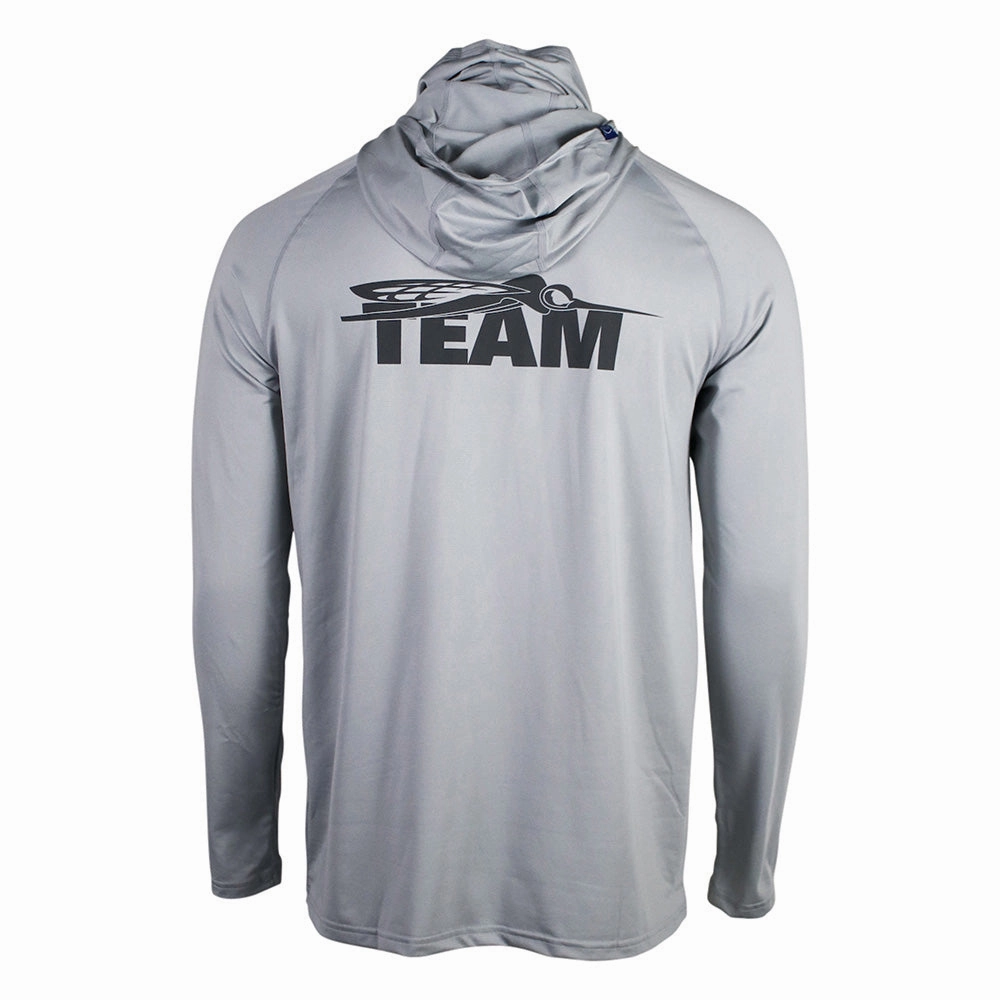 Skeeter AFTCO Yurei Hooded Performance Long Sleeve Micro Perforated Texture