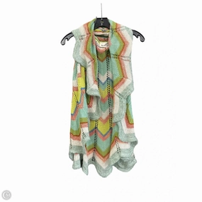 Cardigan By Anthropologie In Multi-colored, Size: M LowMaintenanceFabric Adjustable Straps