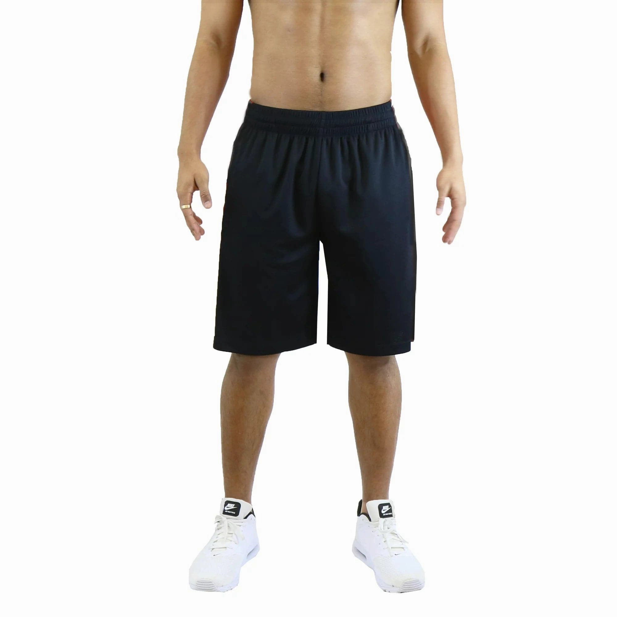 Breathable Mesh Panels Breathable Stretch Fit Men's Moisture-Wicking Lightweight Breathable Active Mesh Shorts (S-2XL)