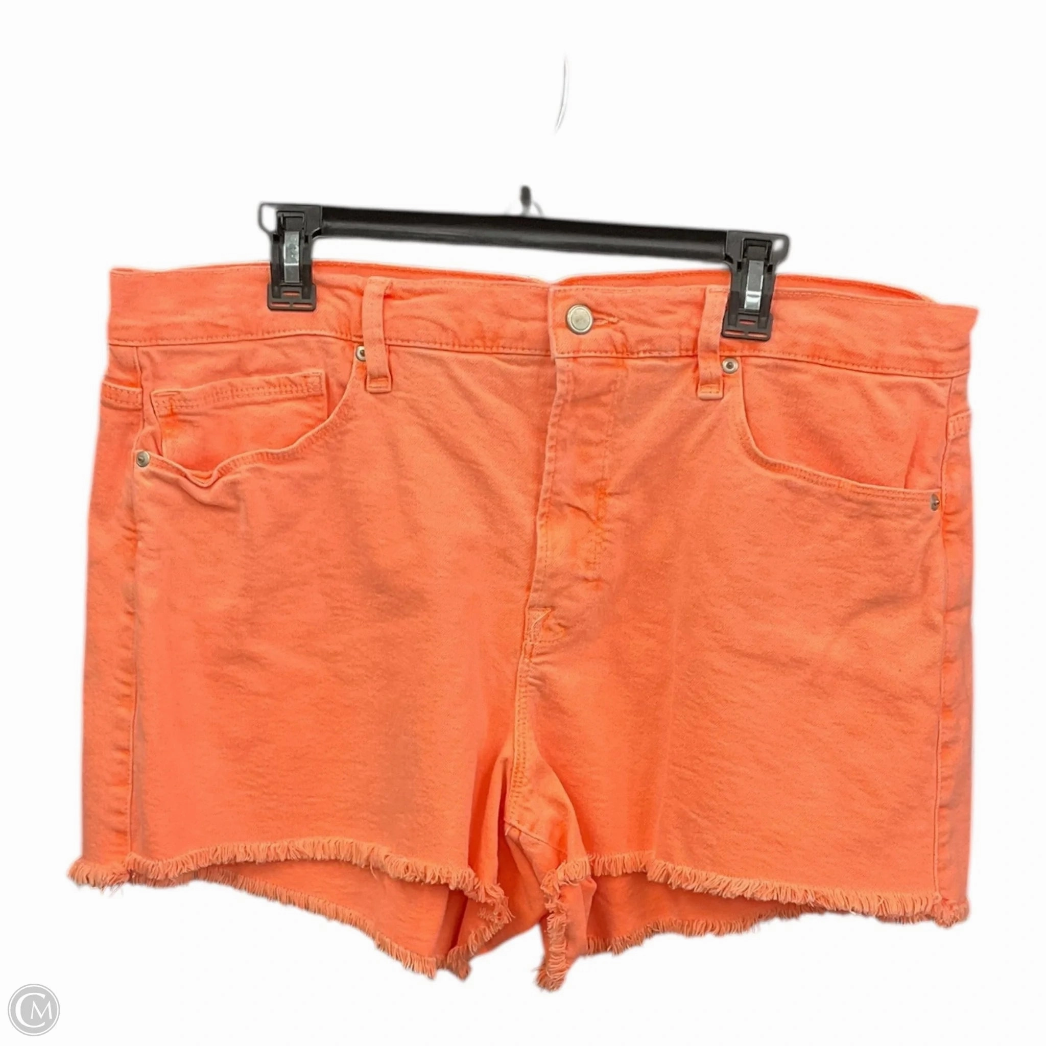 Light Flow HighDurabilityClothing Shorts By Good American In Orange, Size: 16