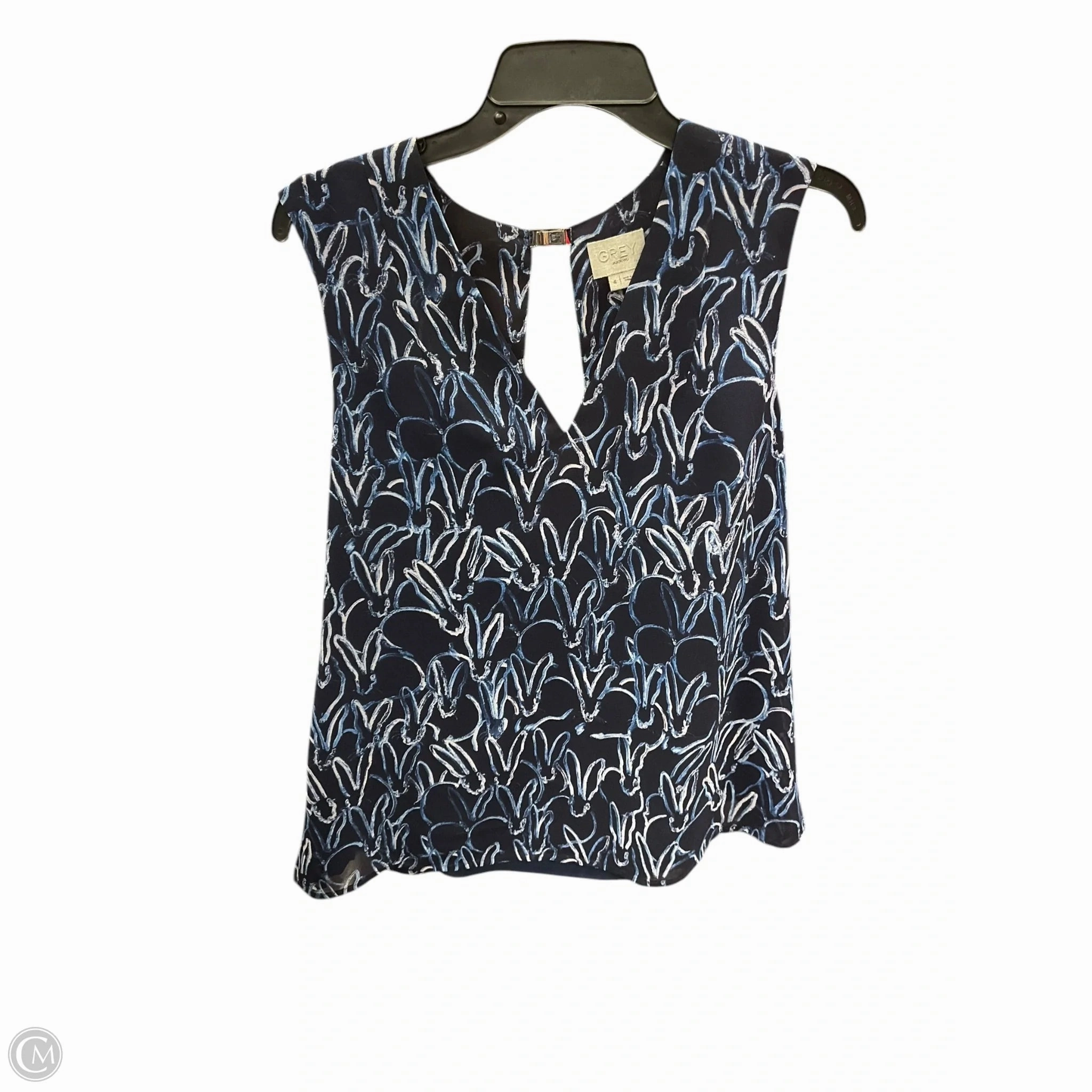 Smart Fit All-Day Fit Top Sleeveless By Jason Wu In Blue, Size: 4