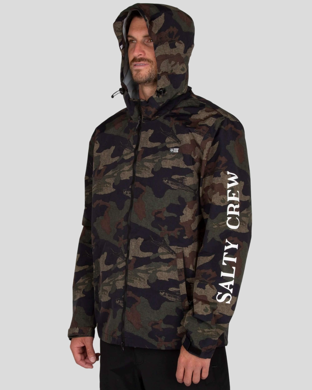 Pinnacle Jacket - Camo Ventilated Back