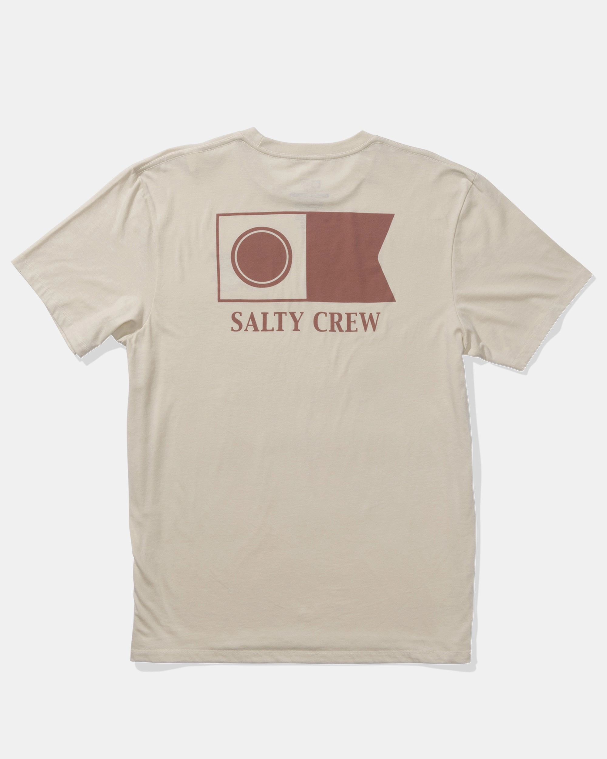 Flagship Ss Tee - Moonbeam Relaxed Armhole Cut