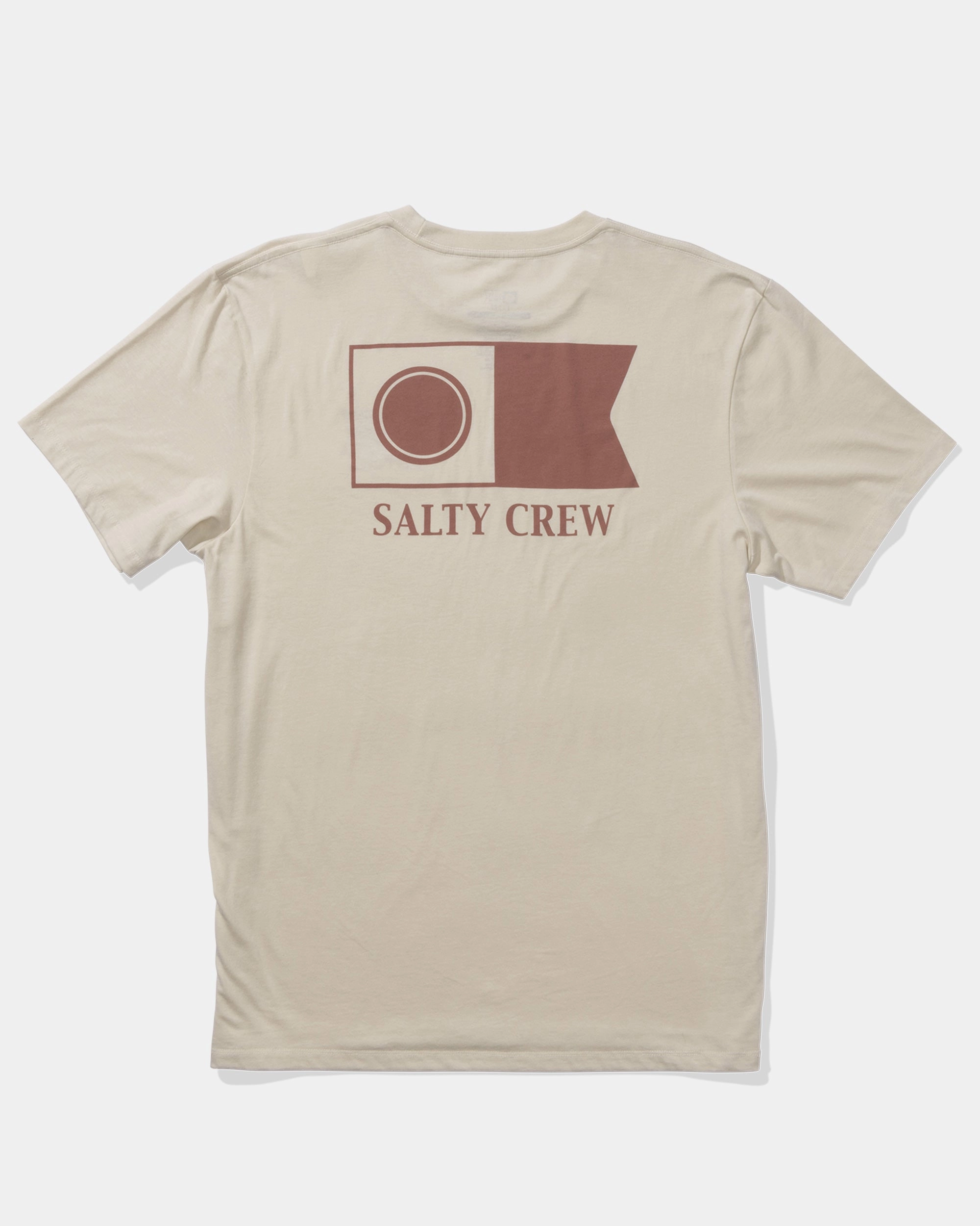 Flagship Ss Tee - Moonbeam Quick Wear Daily Style Trend